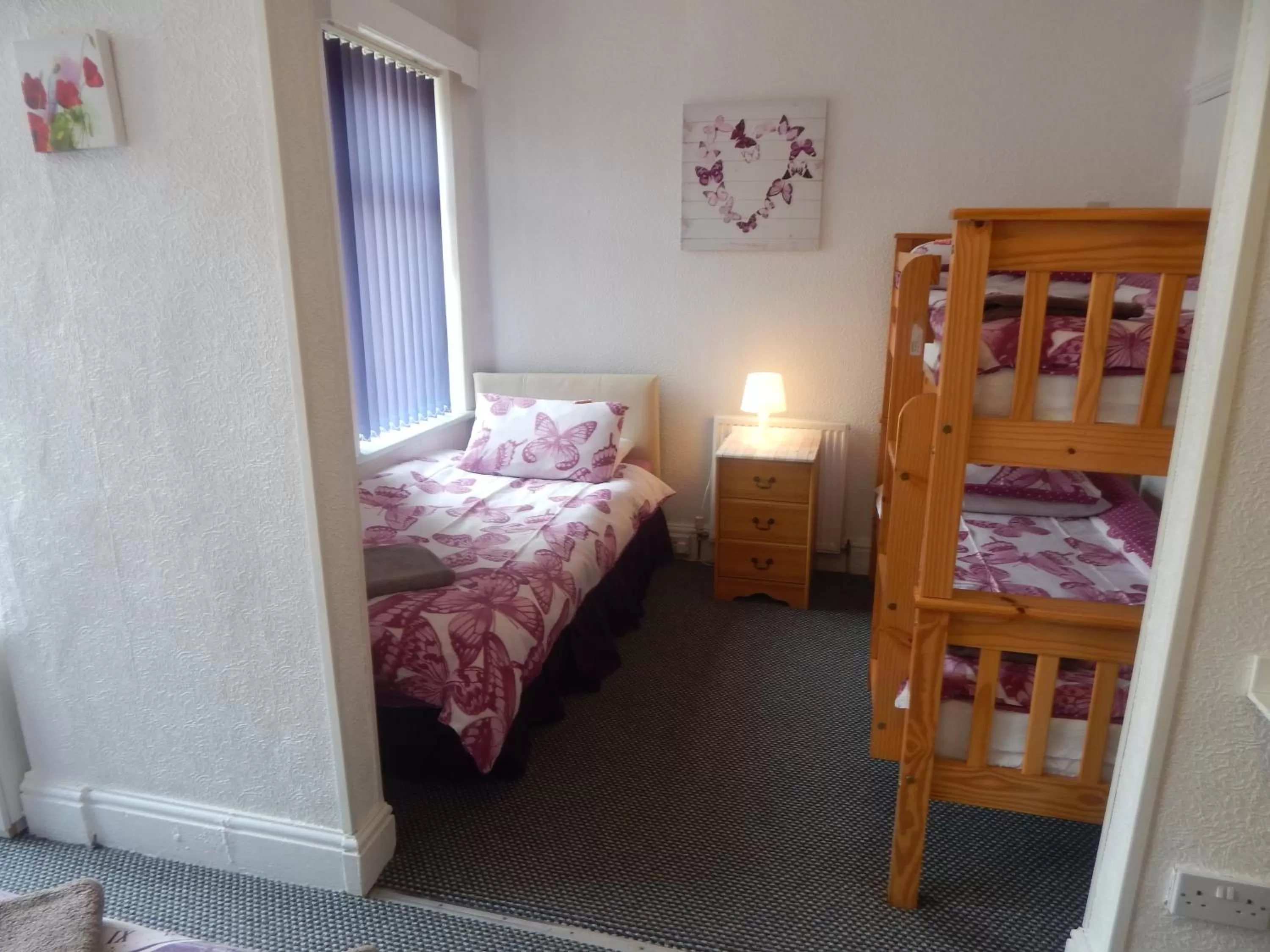 Bed in Llanryan Guest House