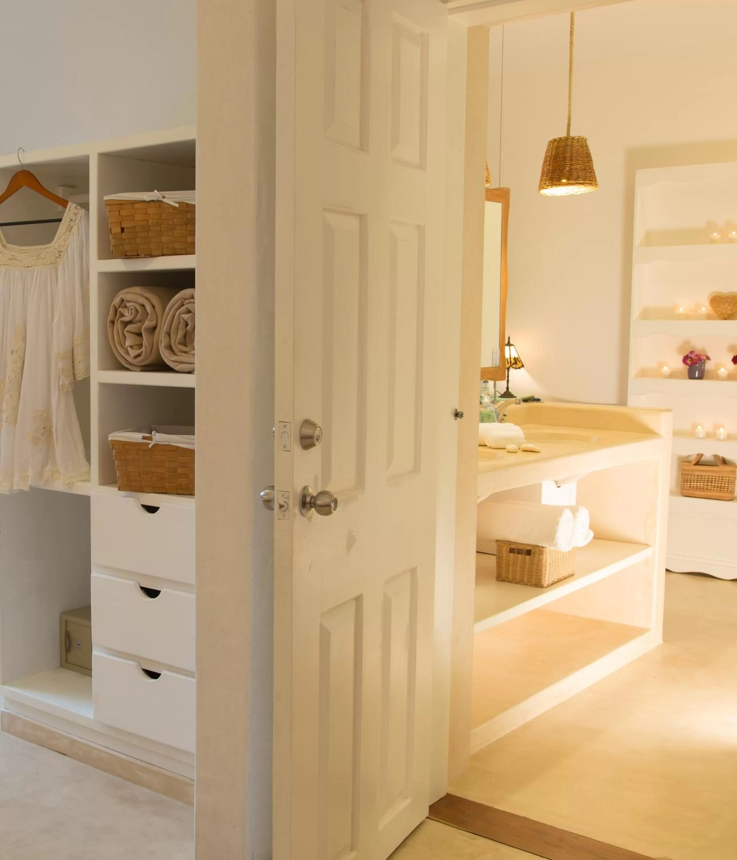 Bathroom, Bed in LiveTulum
