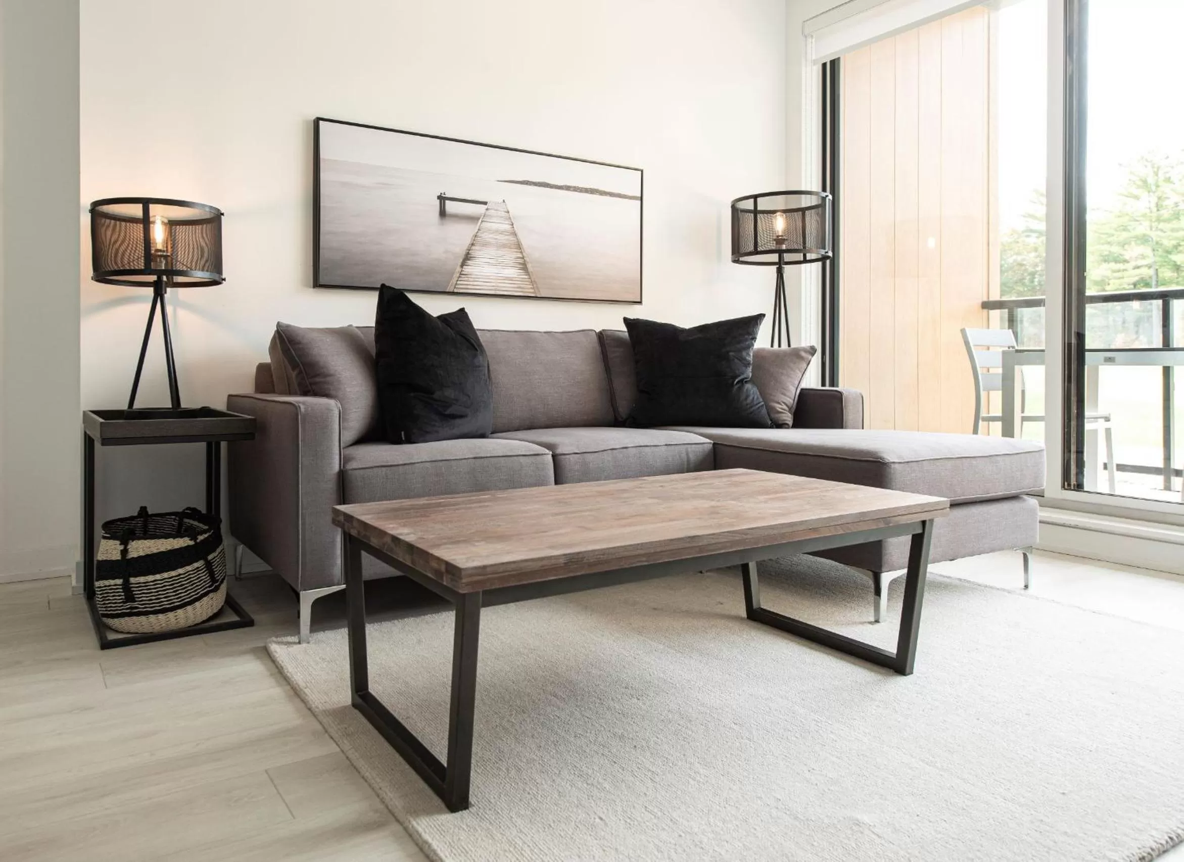 Living room in Muskoka Bay Resort