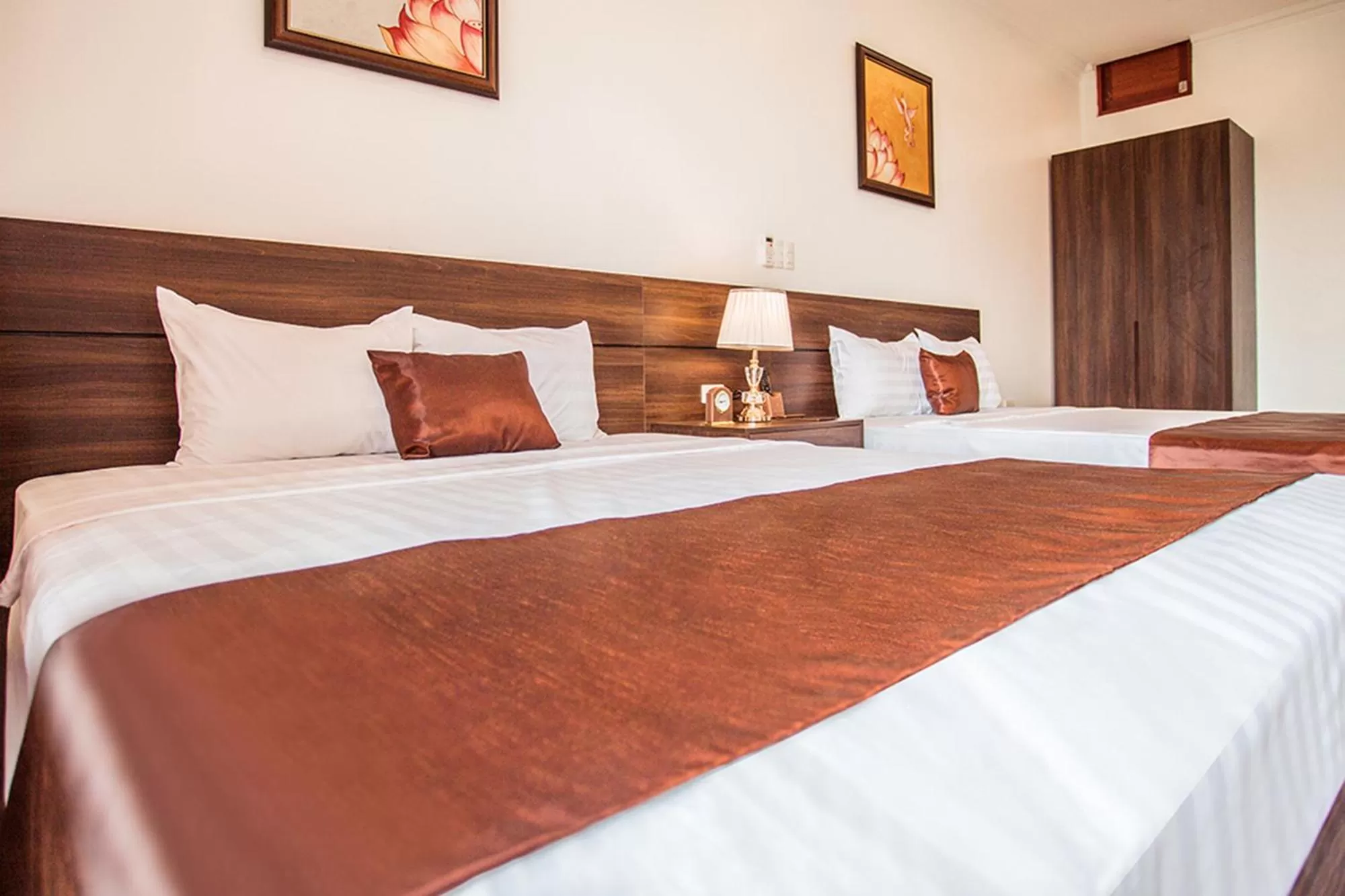 Bed in Salina Hotel Ninh Binh