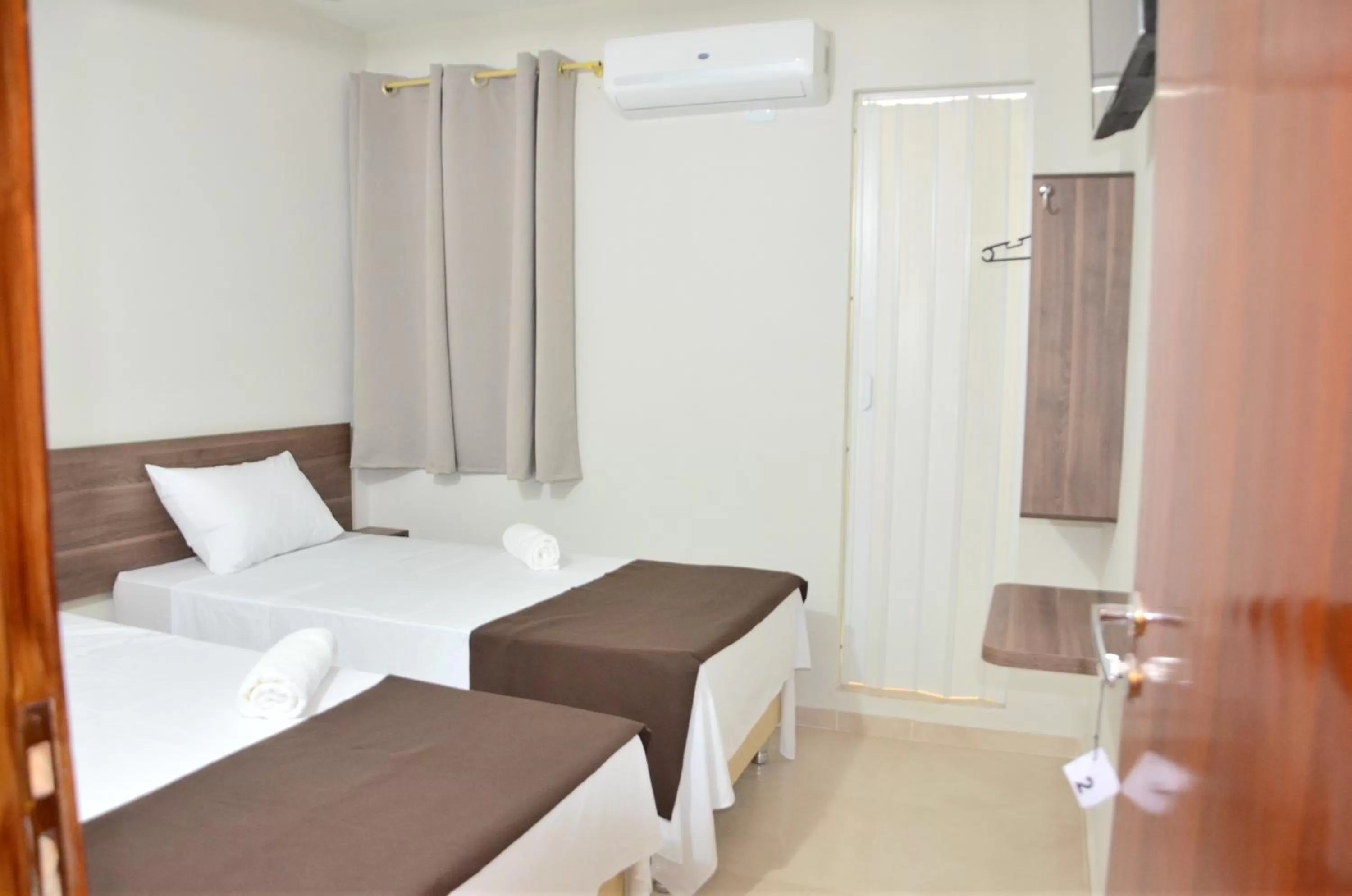 Bed in Hotel Sur Brasil