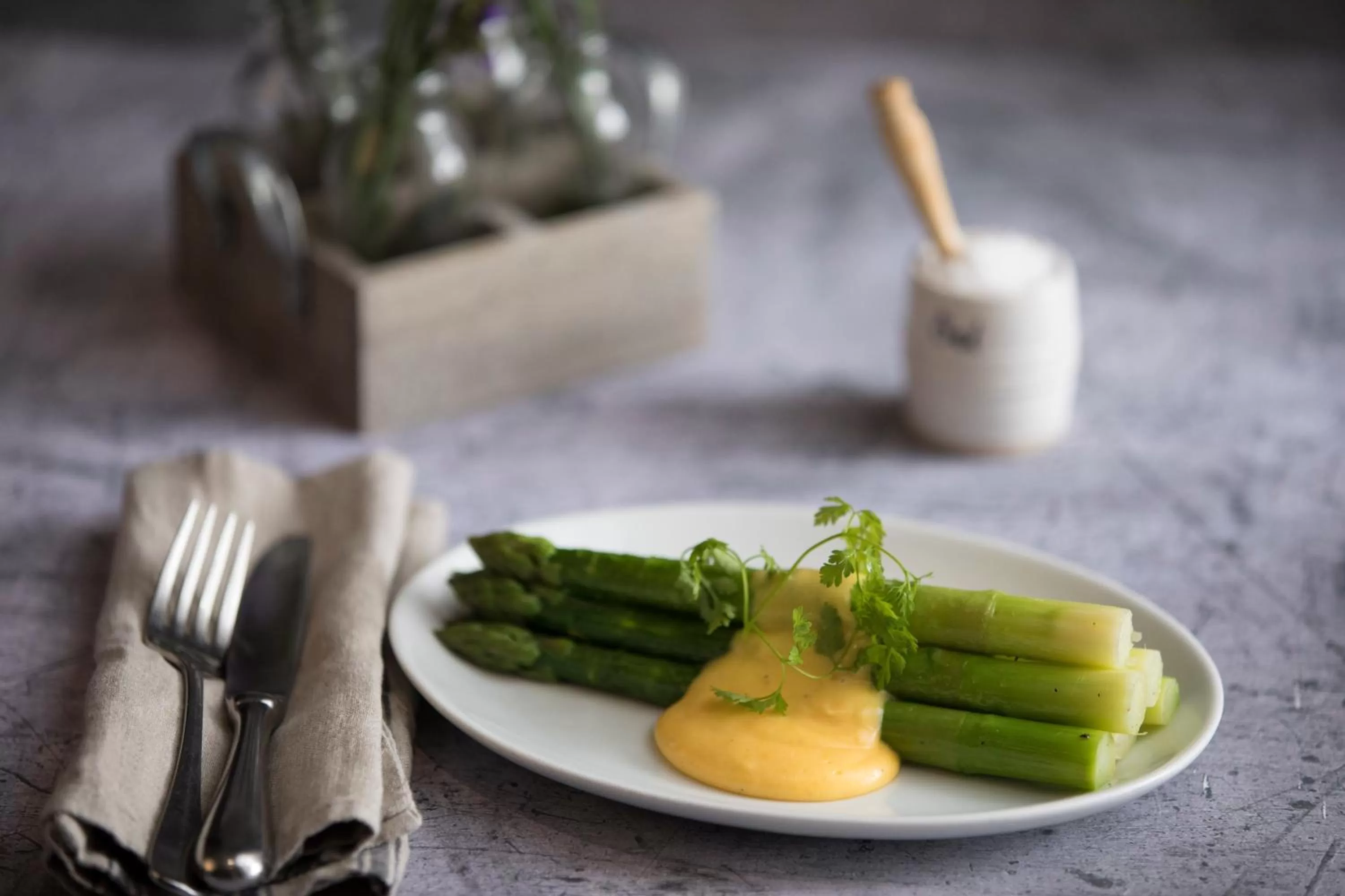 Food close-up in Hotel Du Vin Stratford