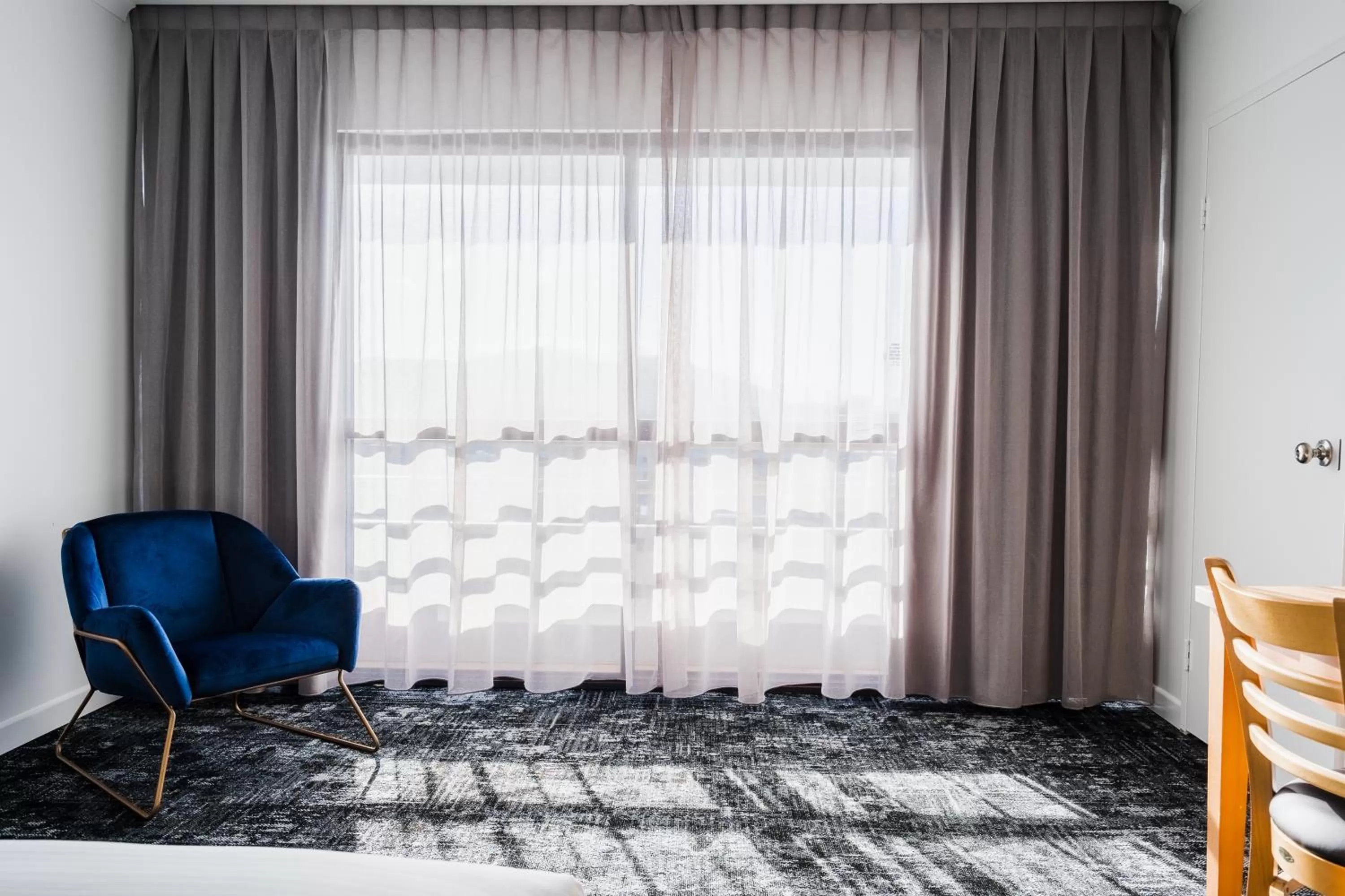 Seating area in The Benson Hotel