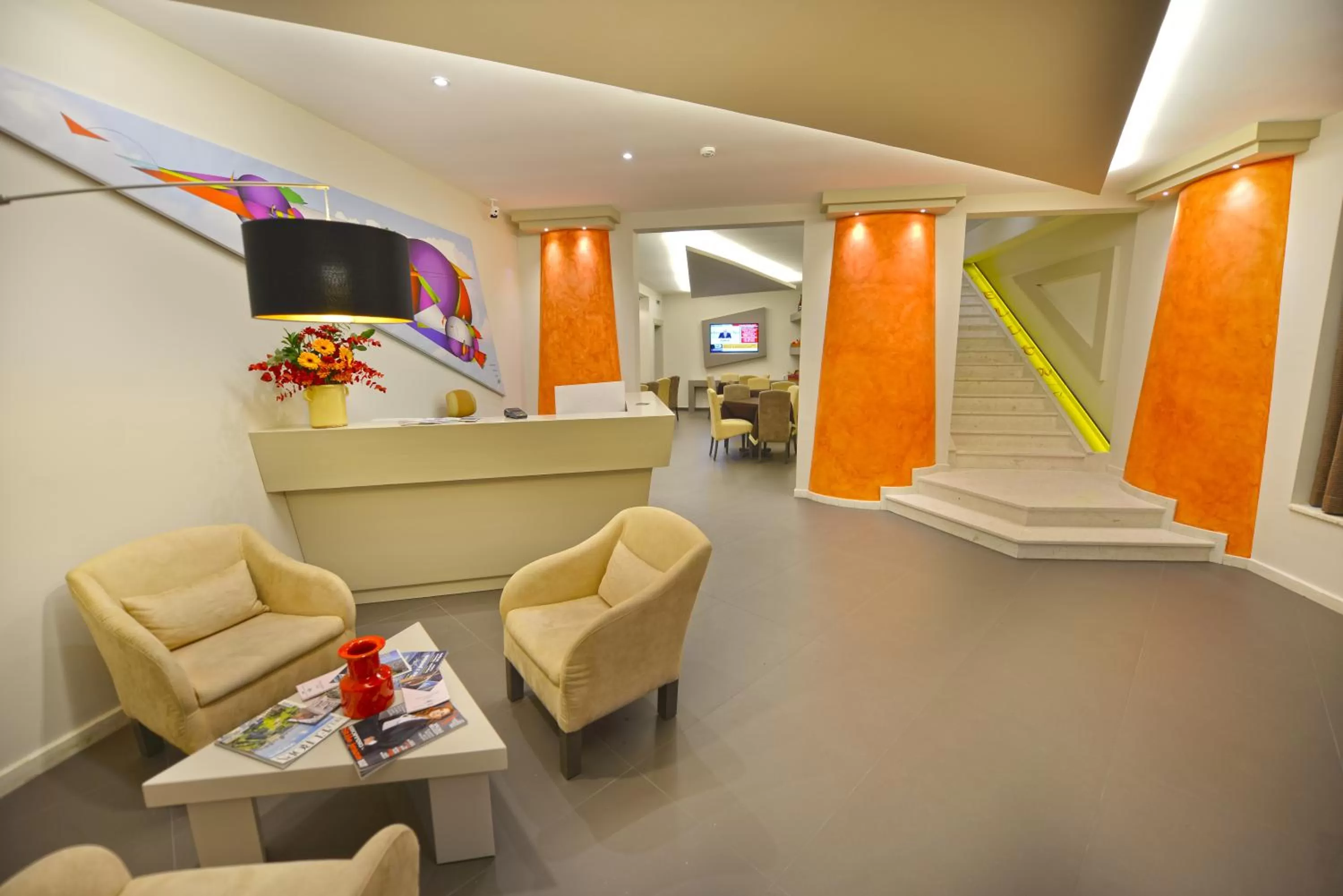 Living room in Petit Hotel Elita