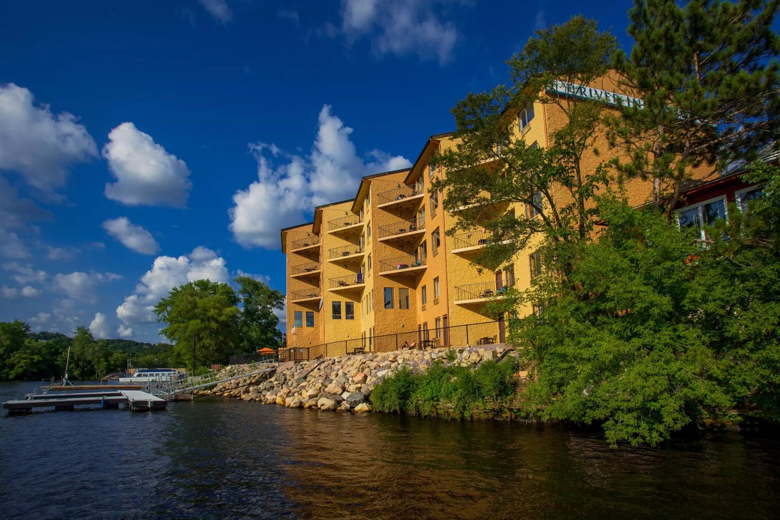 Property building in The VUE Boutique Hotel & Boathouse
