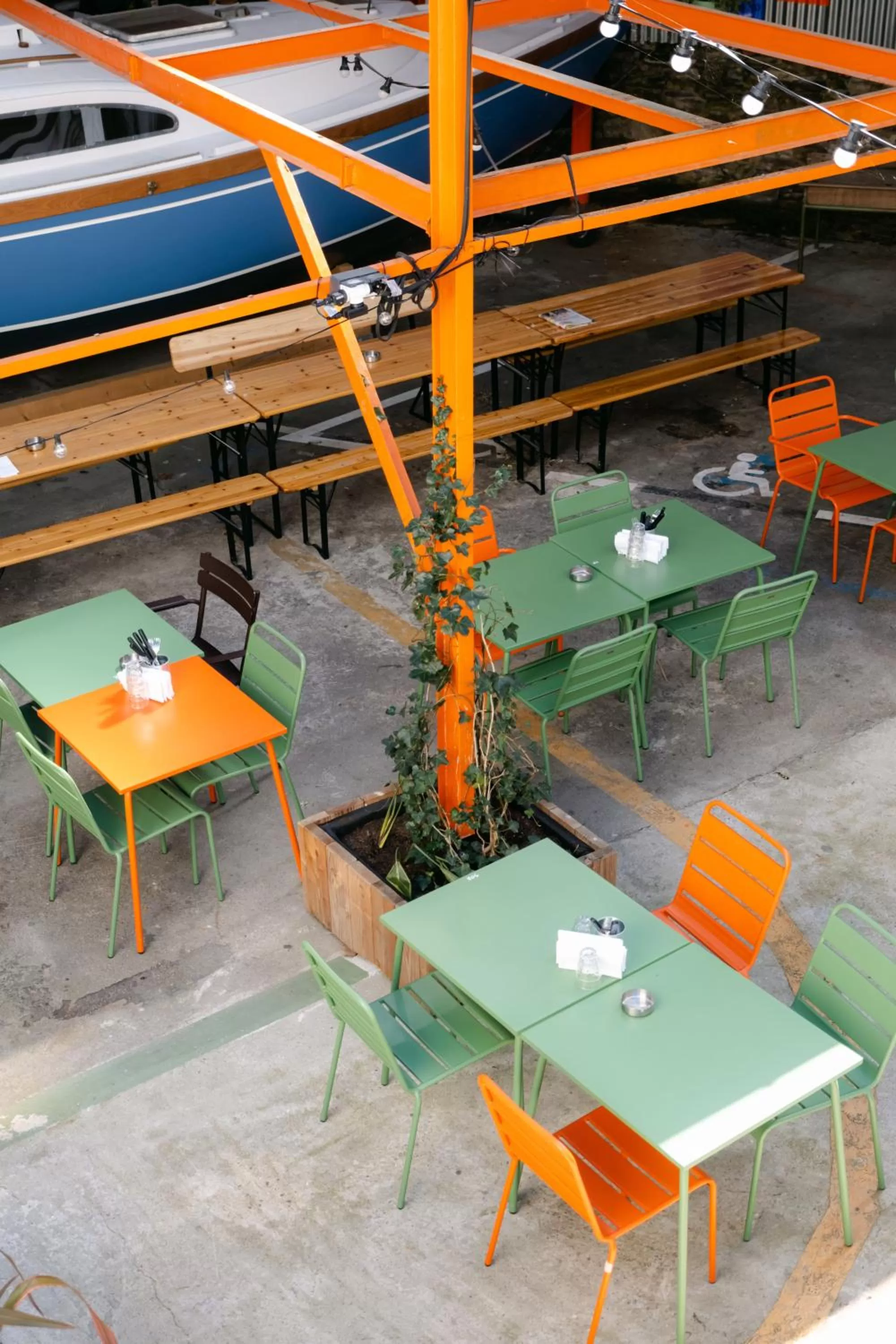 Patio in Le Lieu Dit