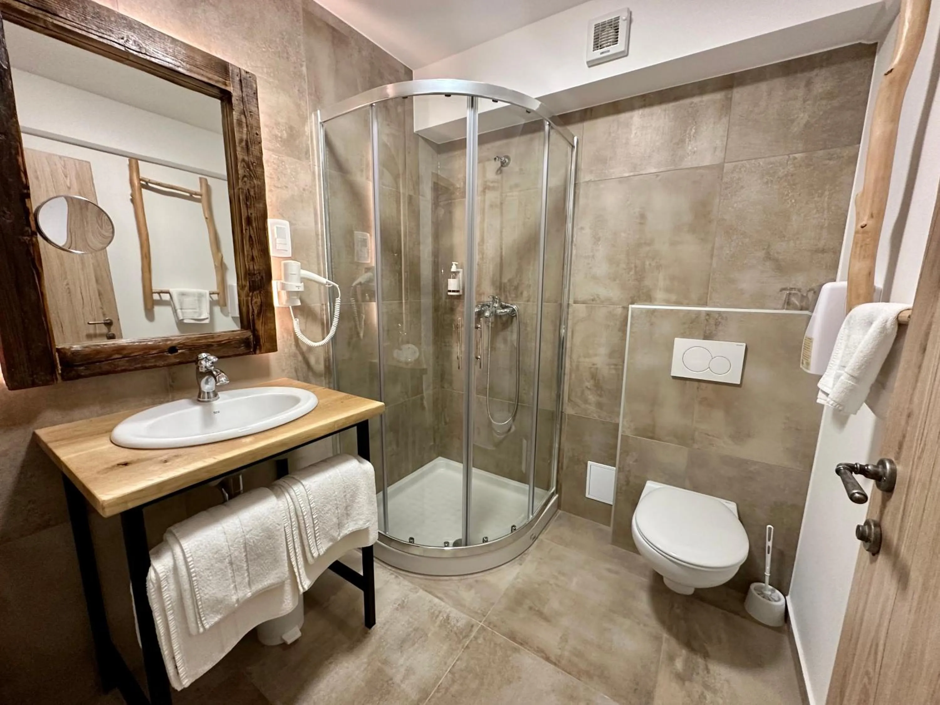 Bathroom in Ribno Alpine Hotel