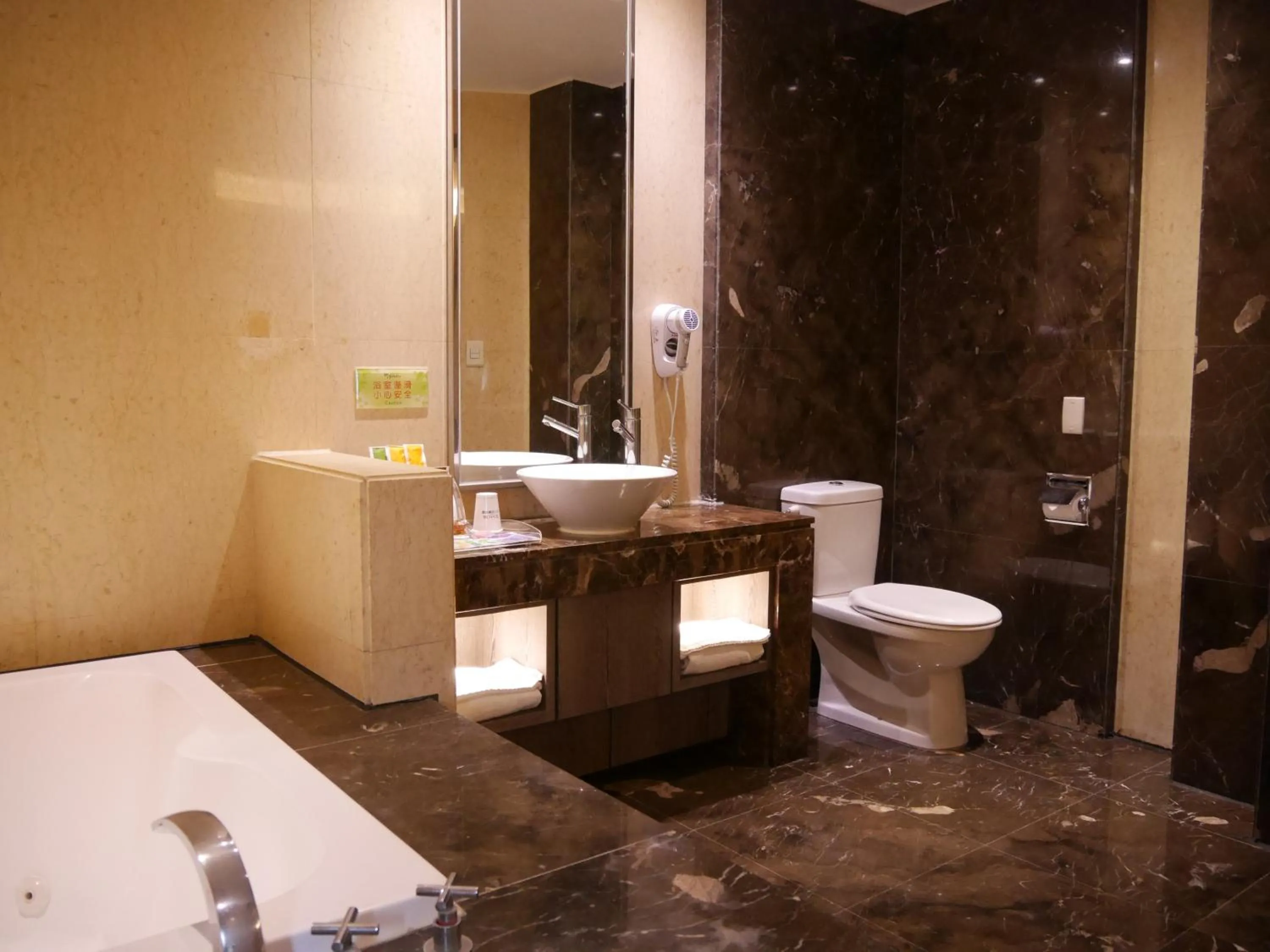 Bathroom in Refinement Motel