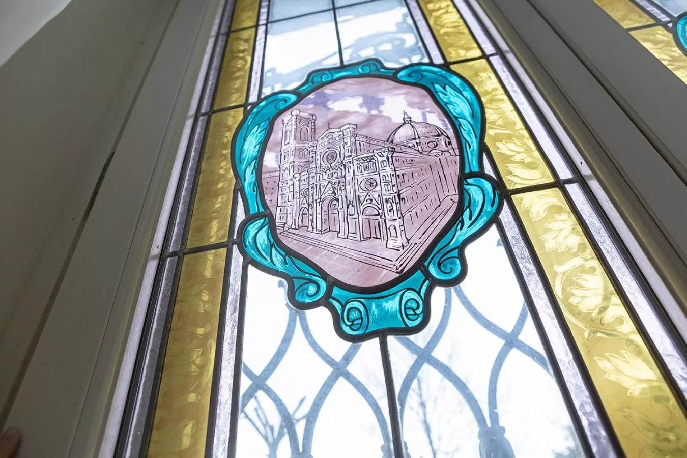 Facade/entrance in Hotel Donatello