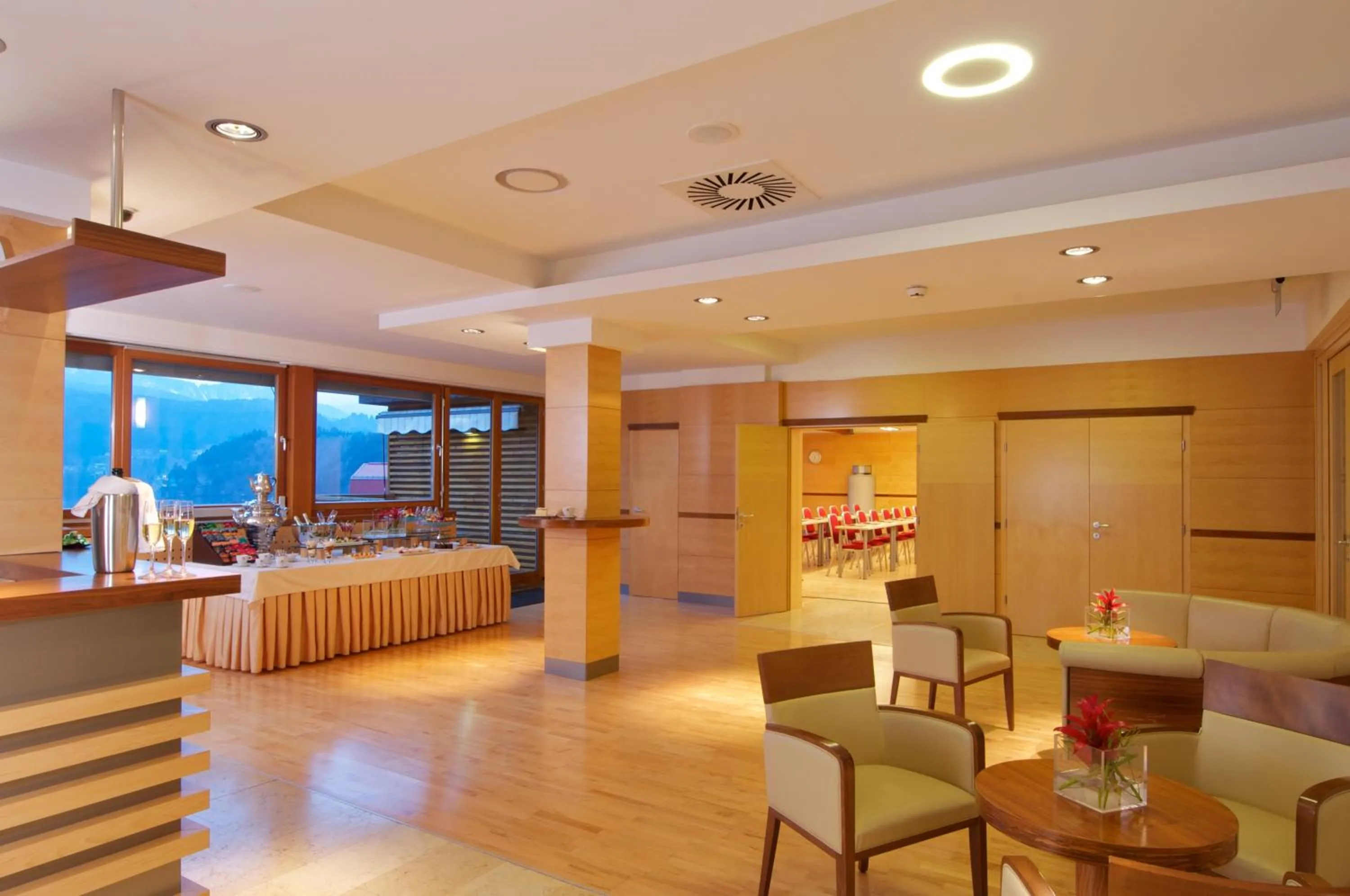 Lobby or reception in Hotel Lovec