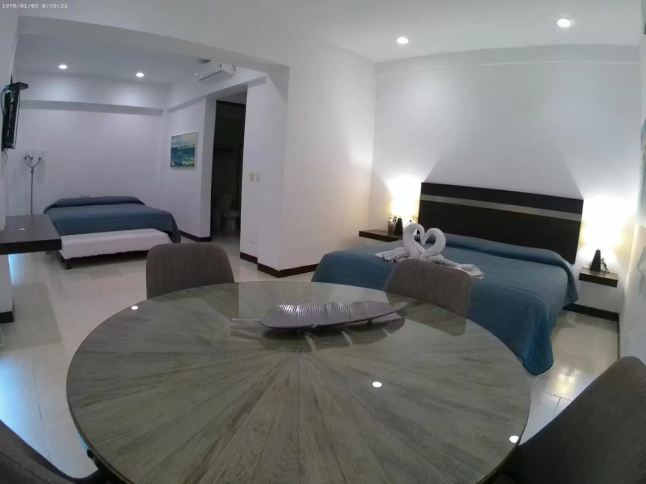 Bed in Hotel Plaza Playa