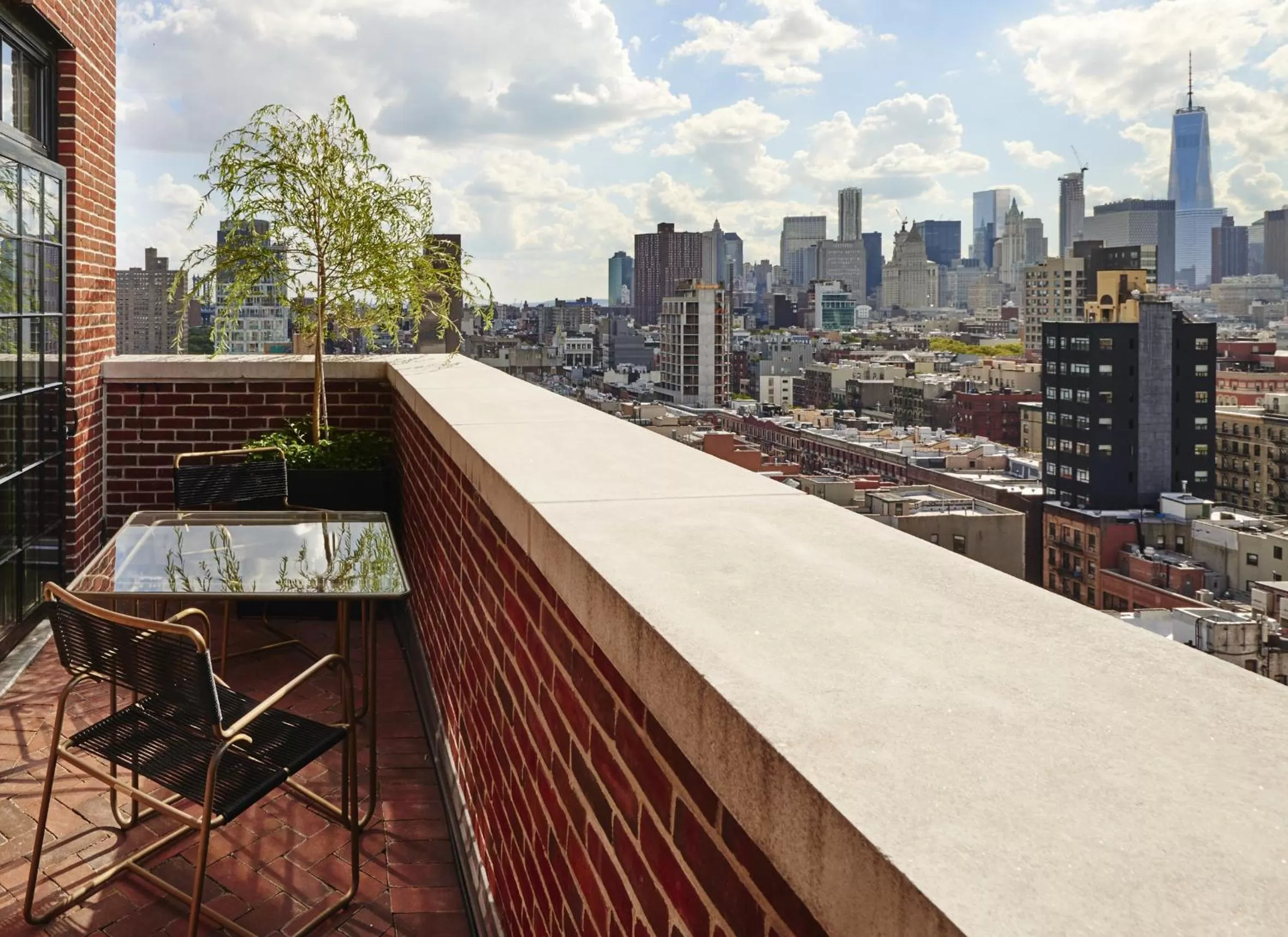 Balcony/Terrace in The Ludlow Hotel
