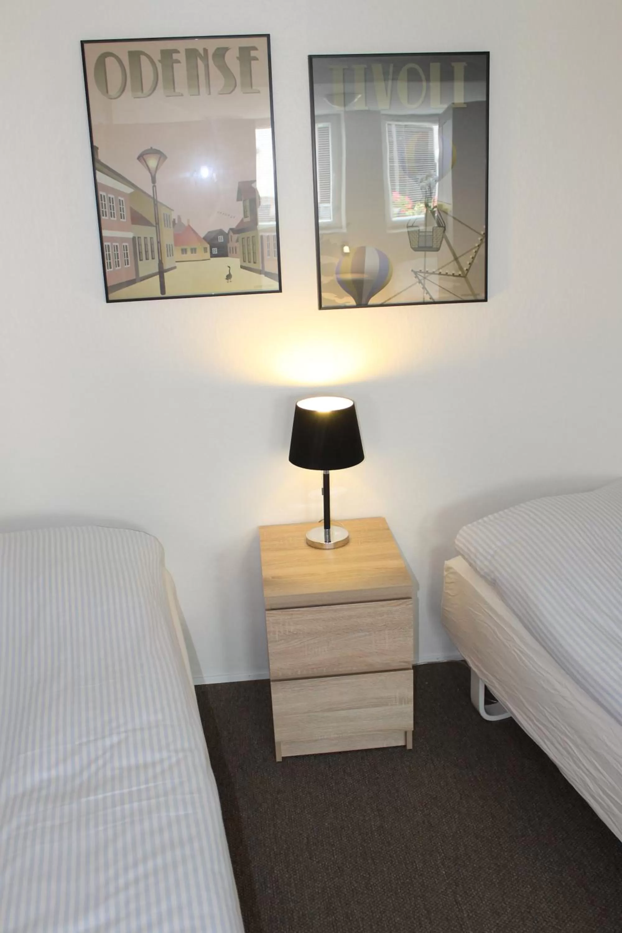 Bed in Amalie Bed and Breakfast & Apartments