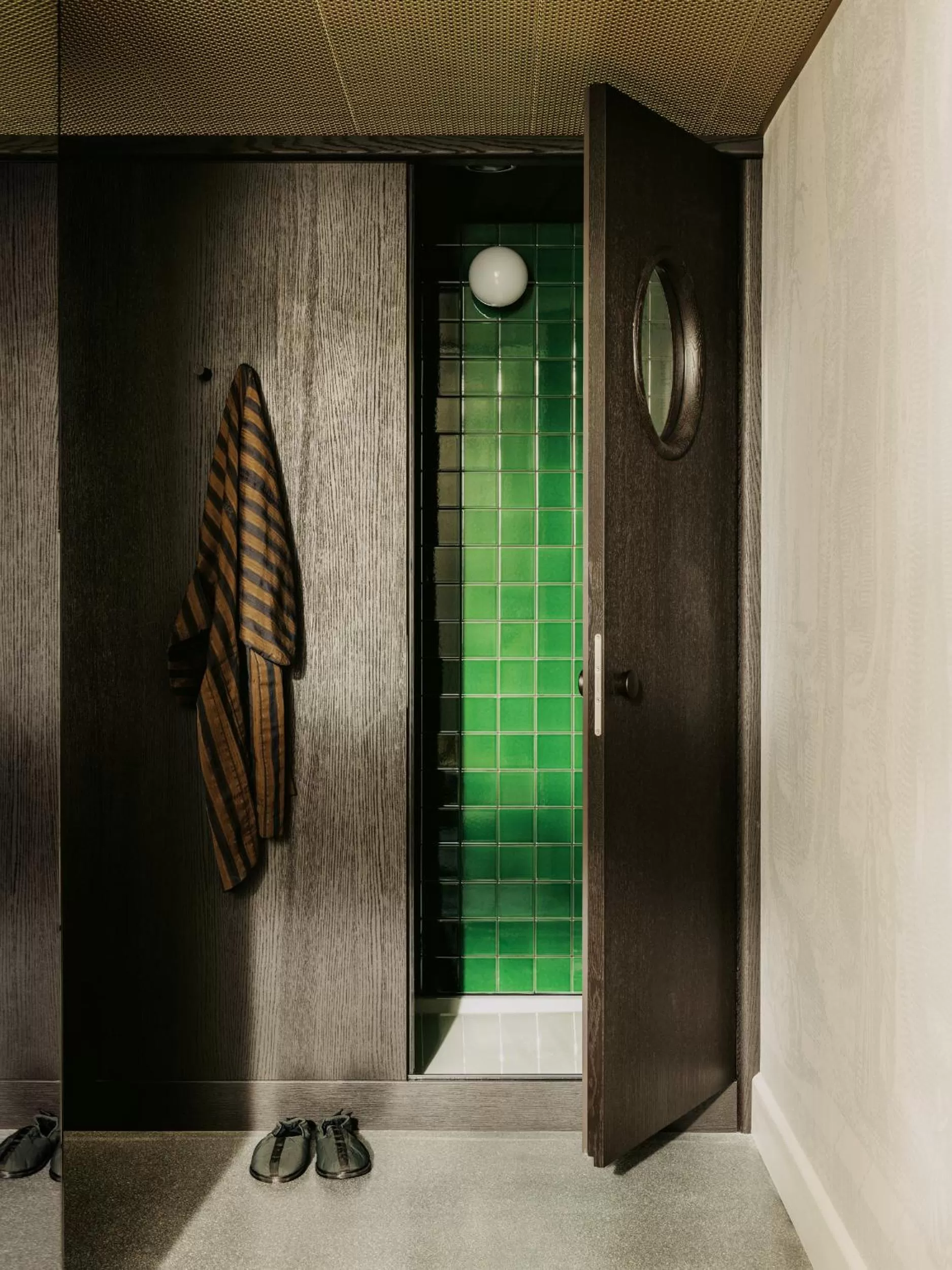 Shower in Boutique & Design Hotel Volkshaus Basel