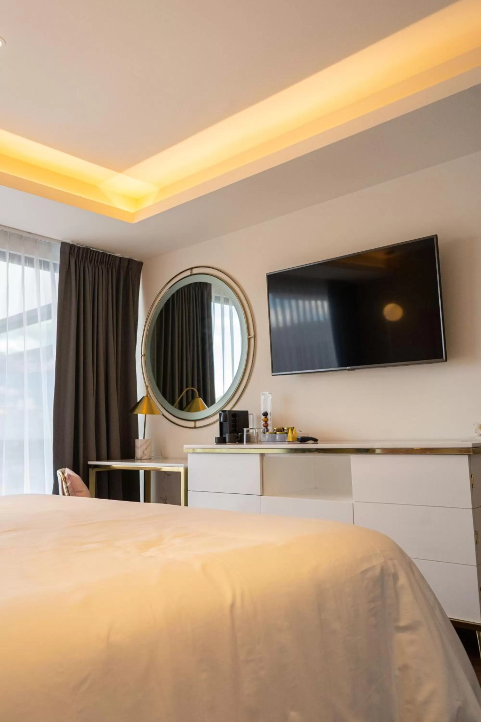 Decorative detail, Bed in Casa Cuarzo Hotel Boutique