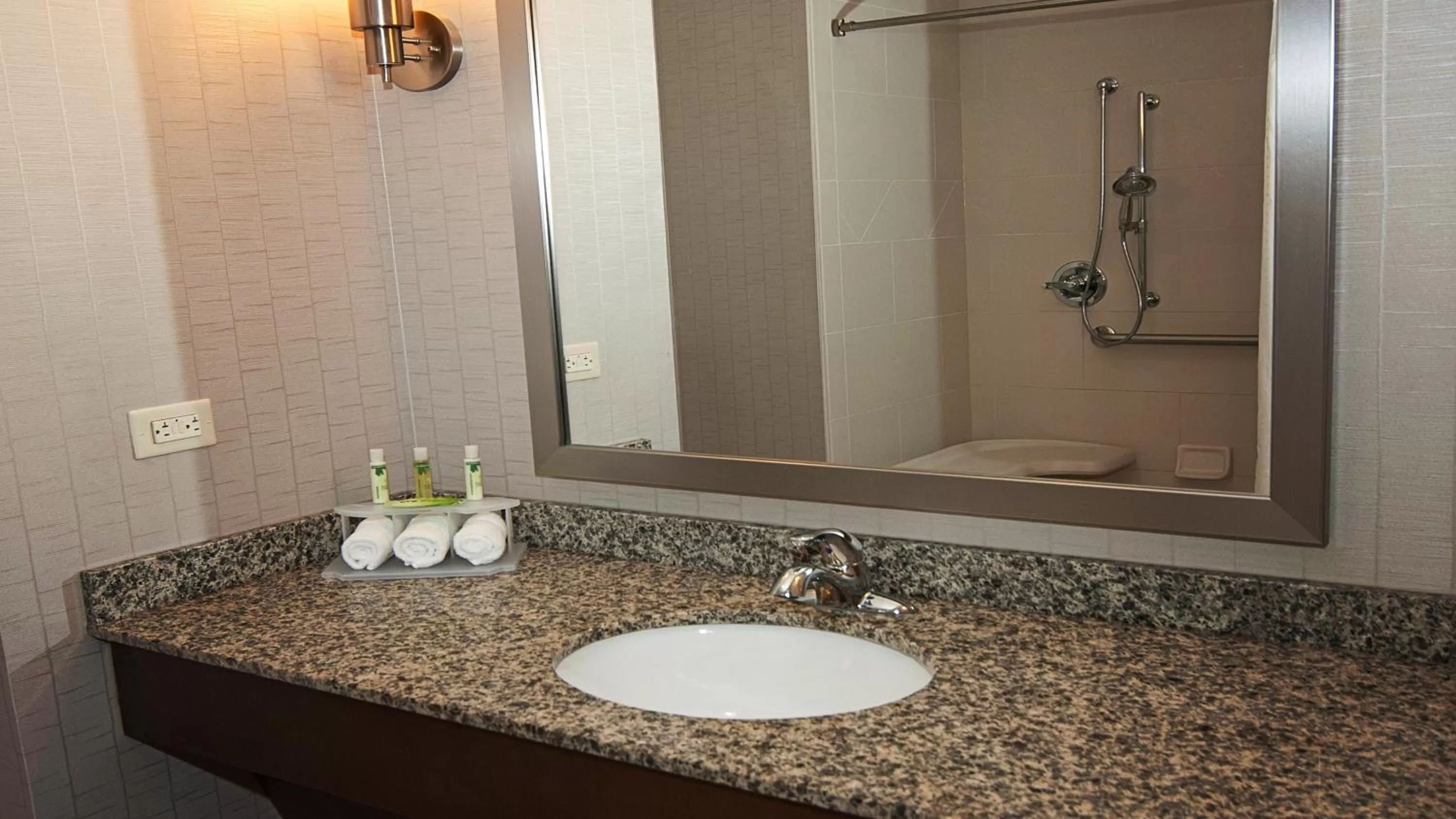 King Room - Mobility Access/Roll in Shower - Non-Smoking in Holiday Inn Express Hotel & Suites Wichita Northeast, an IHG Hotel