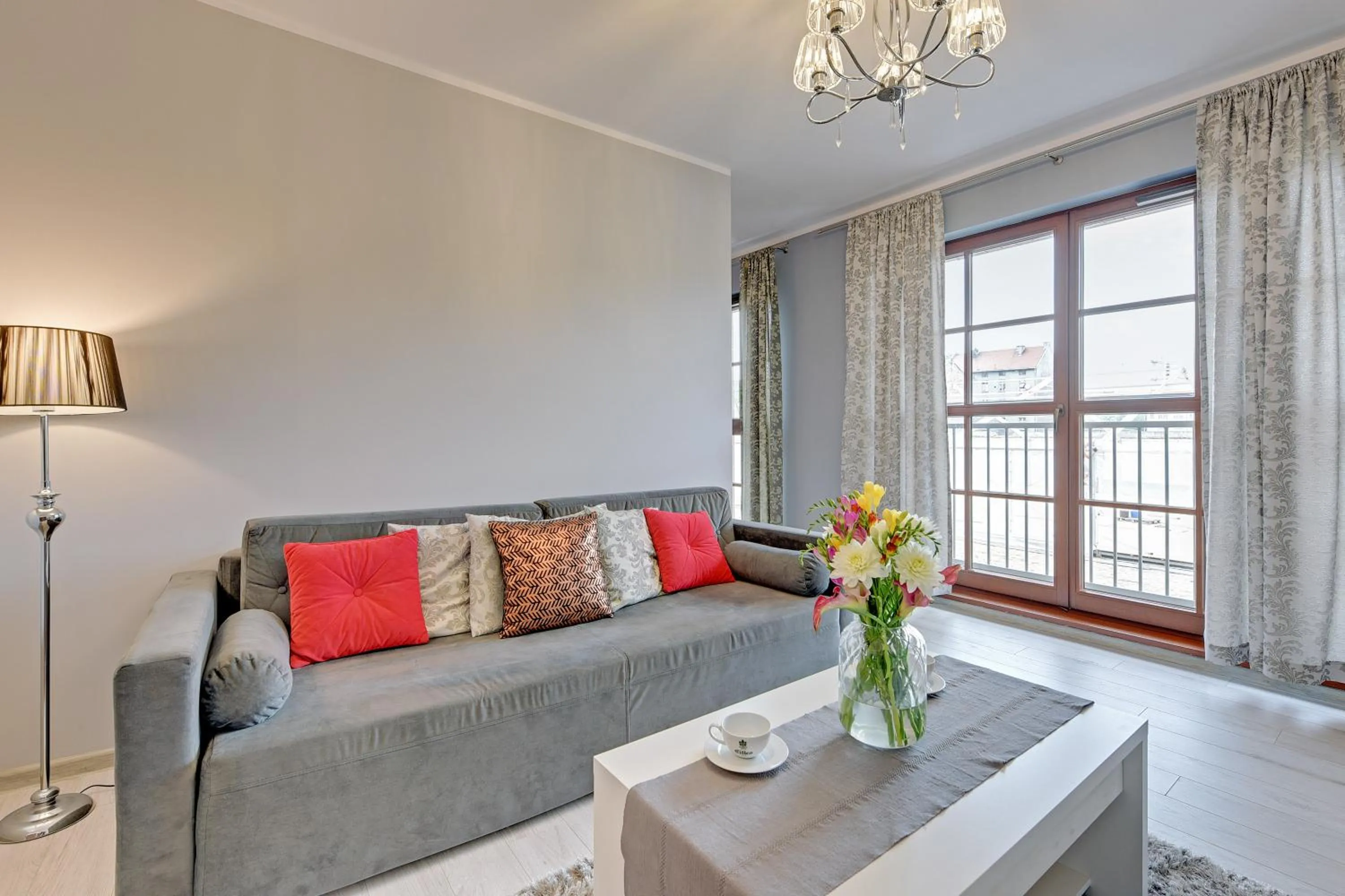 Living room in GRANO APARTMENTS Gdańsk Motława SPA & Wellness