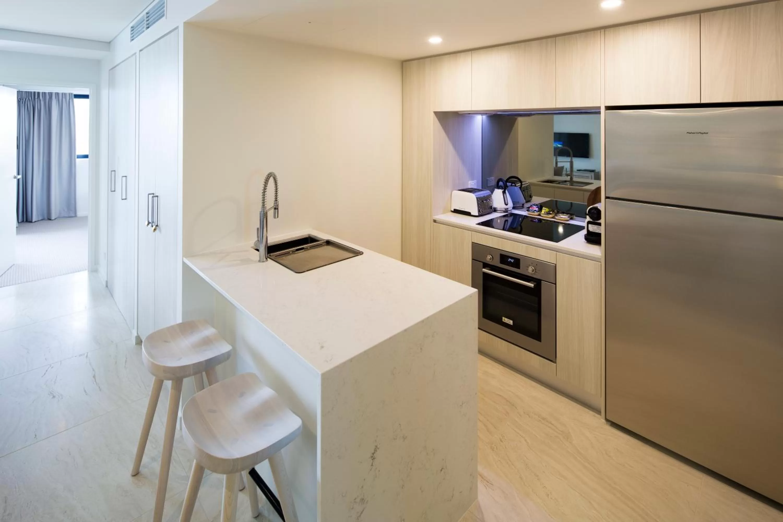 Kitchen or kitchenette in Breeze Mooloolaba, Ascend Hotel Collection