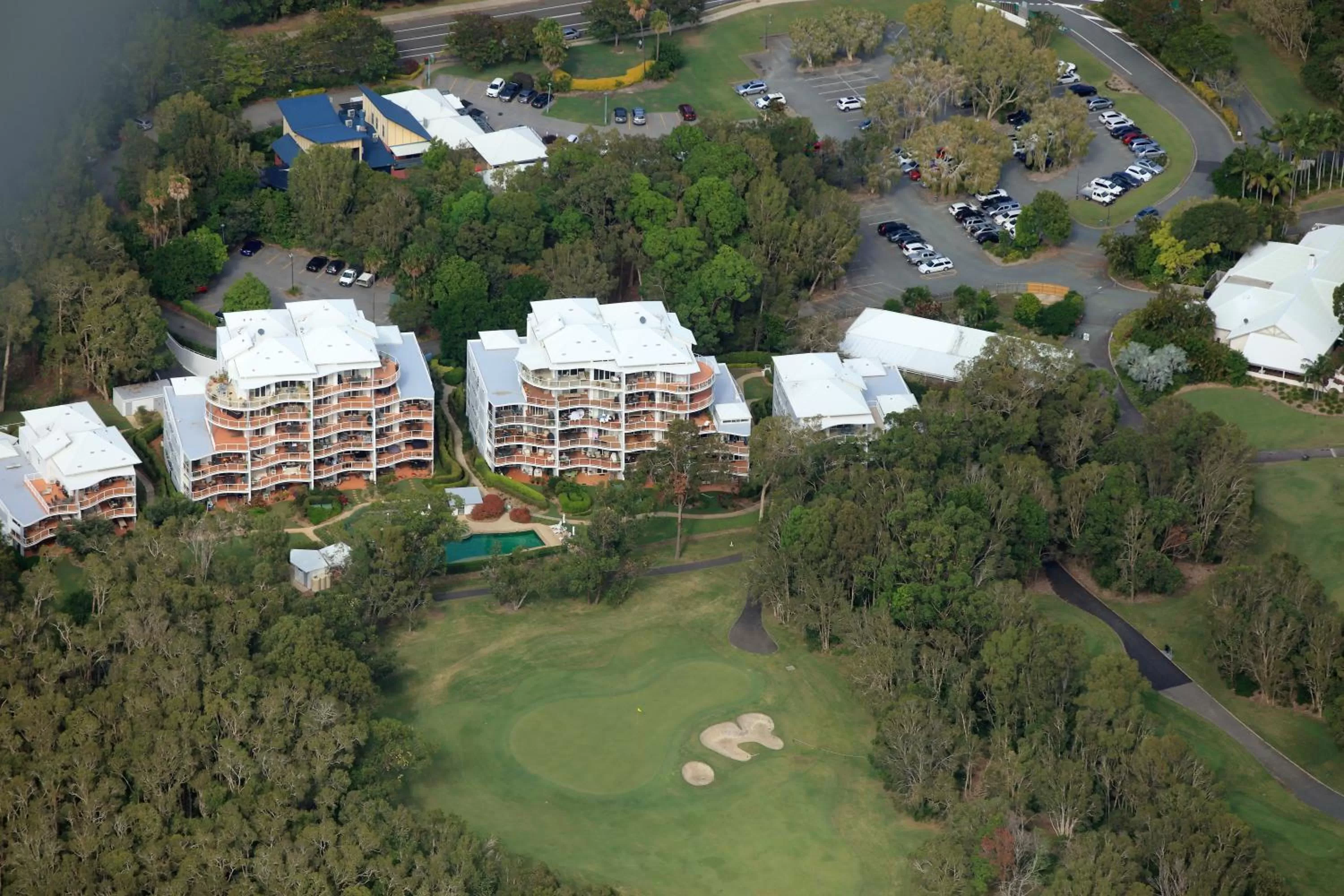 Balcony/Terrace, Bird's-eye View in Magnolia Lane Apartments