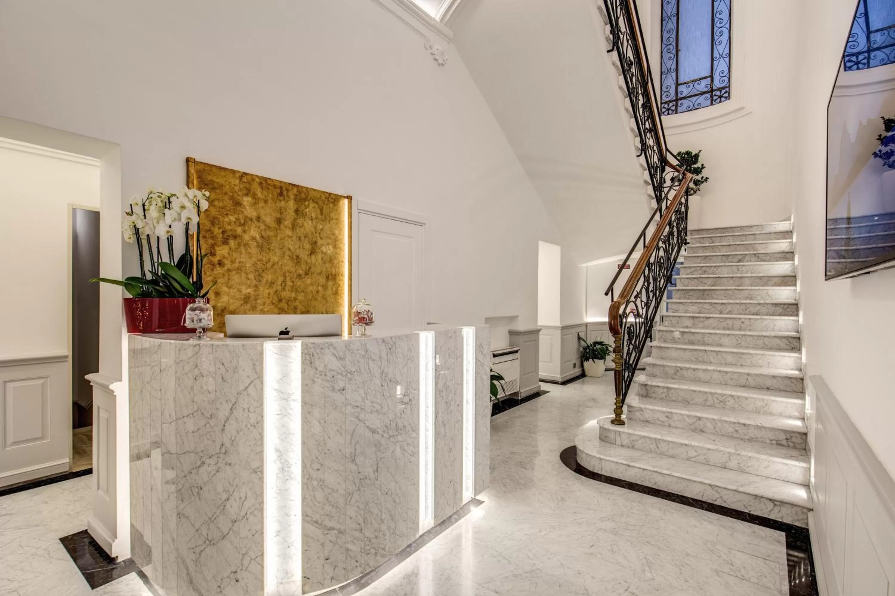 Lobby or reception in The Liberty Boutique Hotel