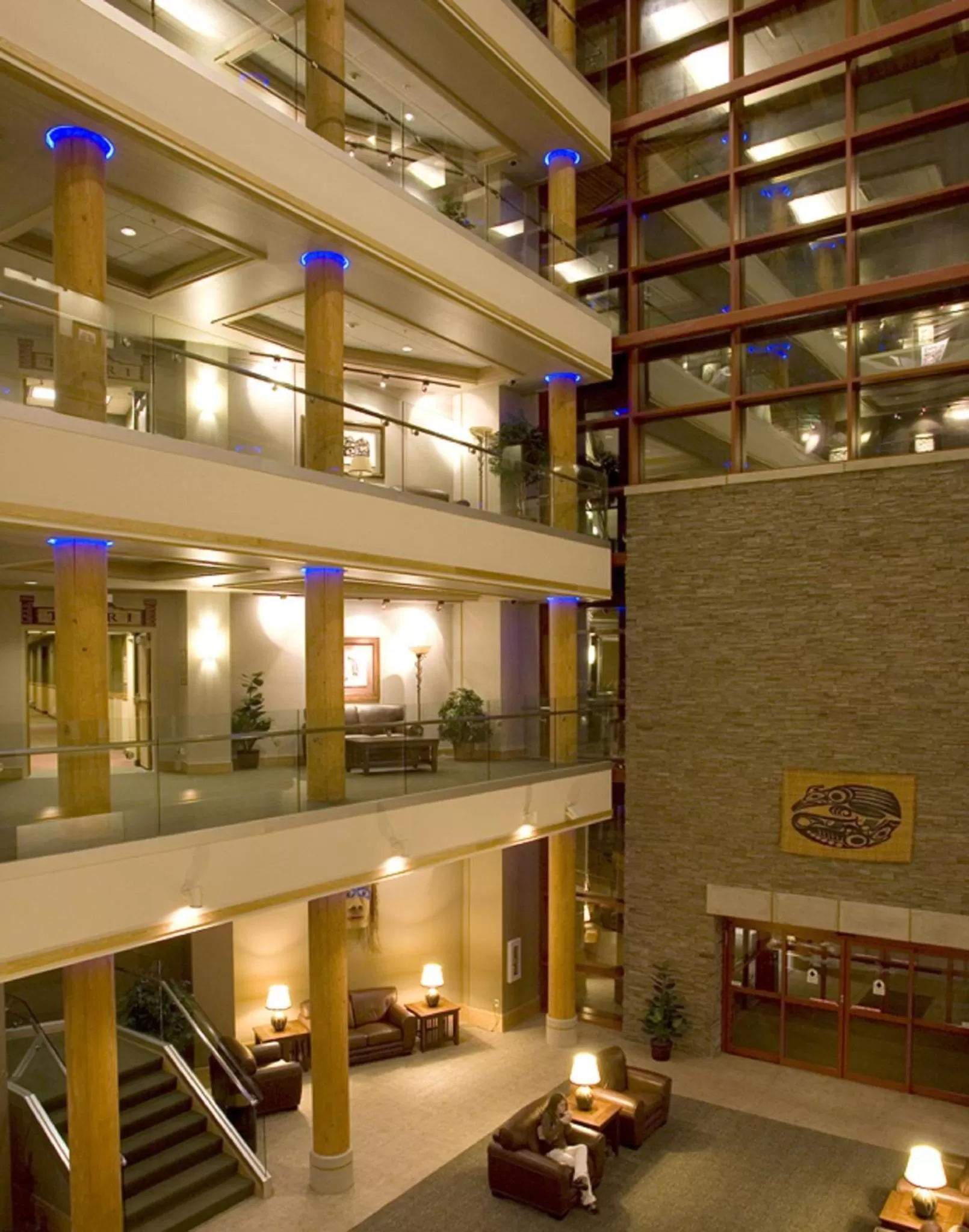 Lobby or reception in Little Creek Casino Resort