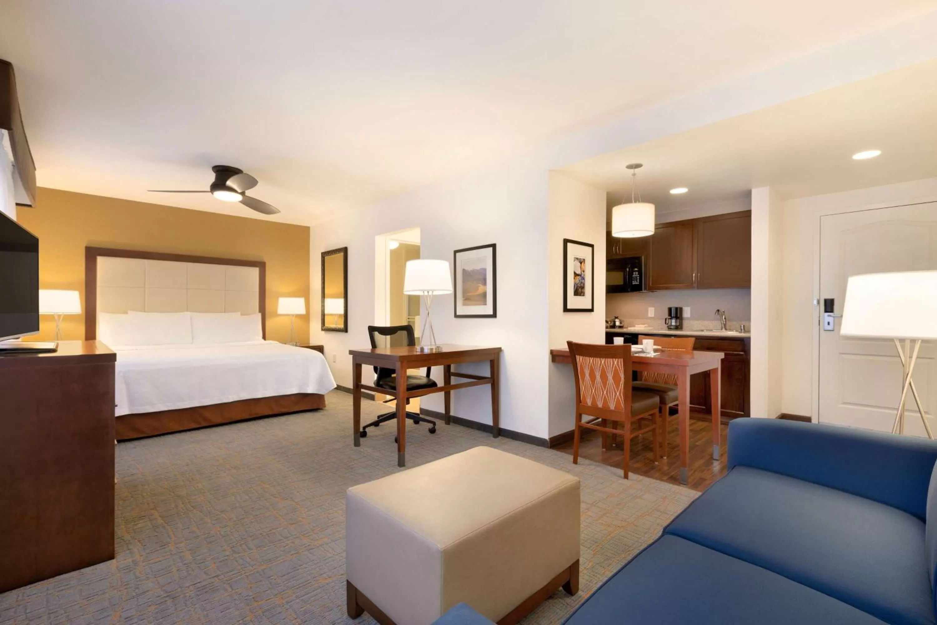 Bedroom, Bed in Homewood Suites by Hilton Las Vegas Airport