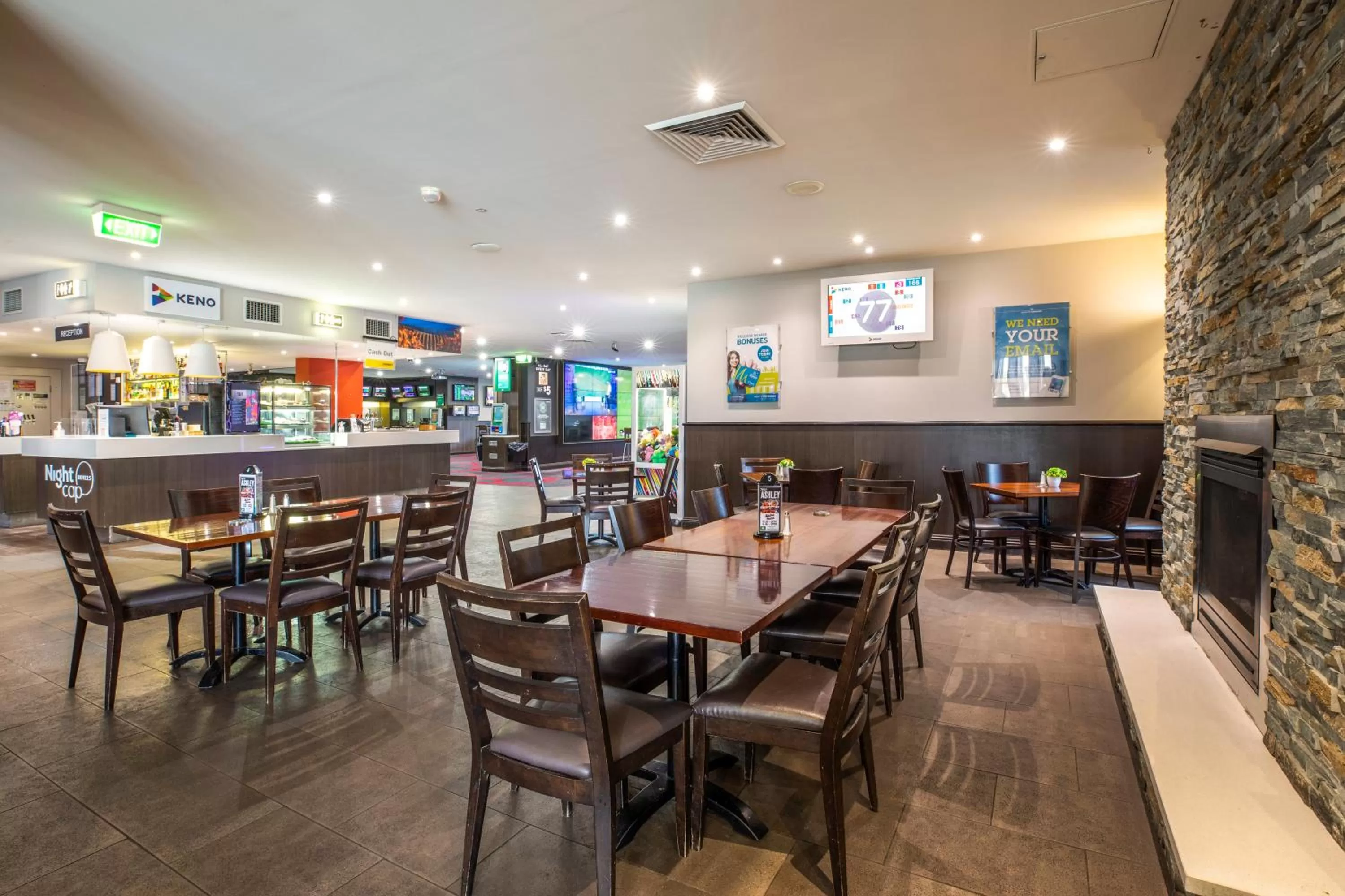 Restaurant/places to eat in Nightcap at Ashley Hotel