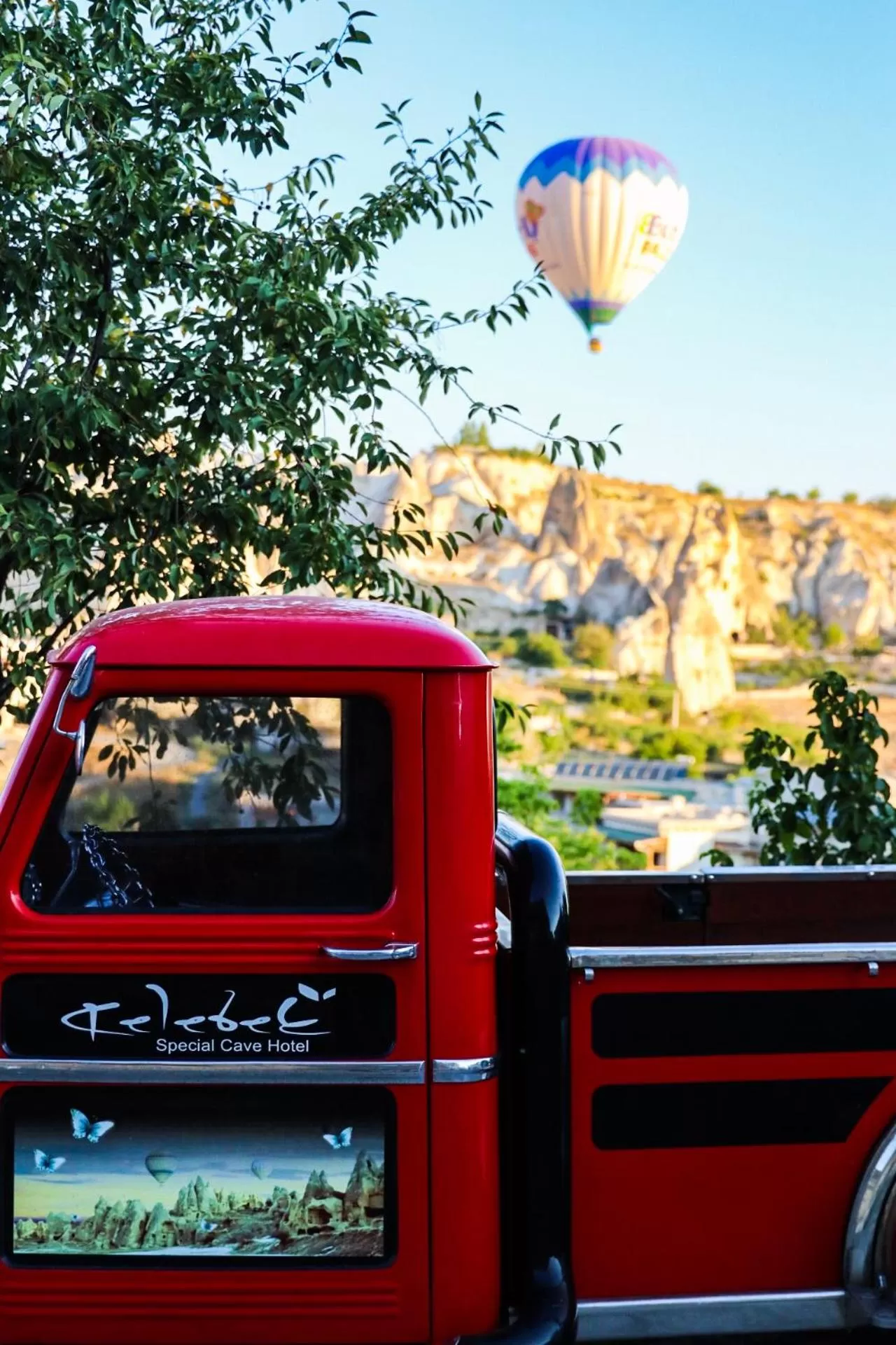 Patio in Kelebek Special Cave Hotel & Spa