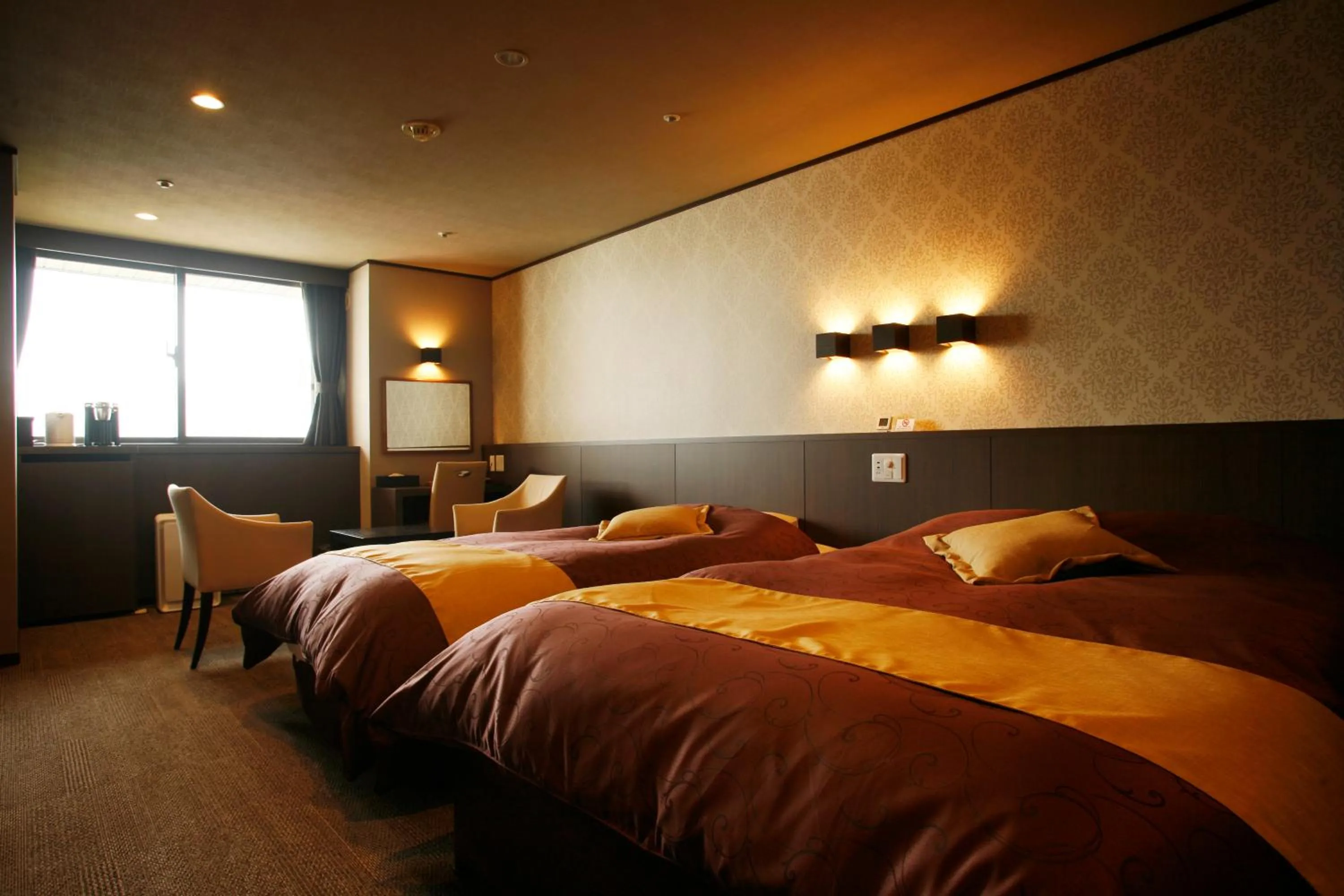 Bedroom, Bed in Hotel Kanronomori