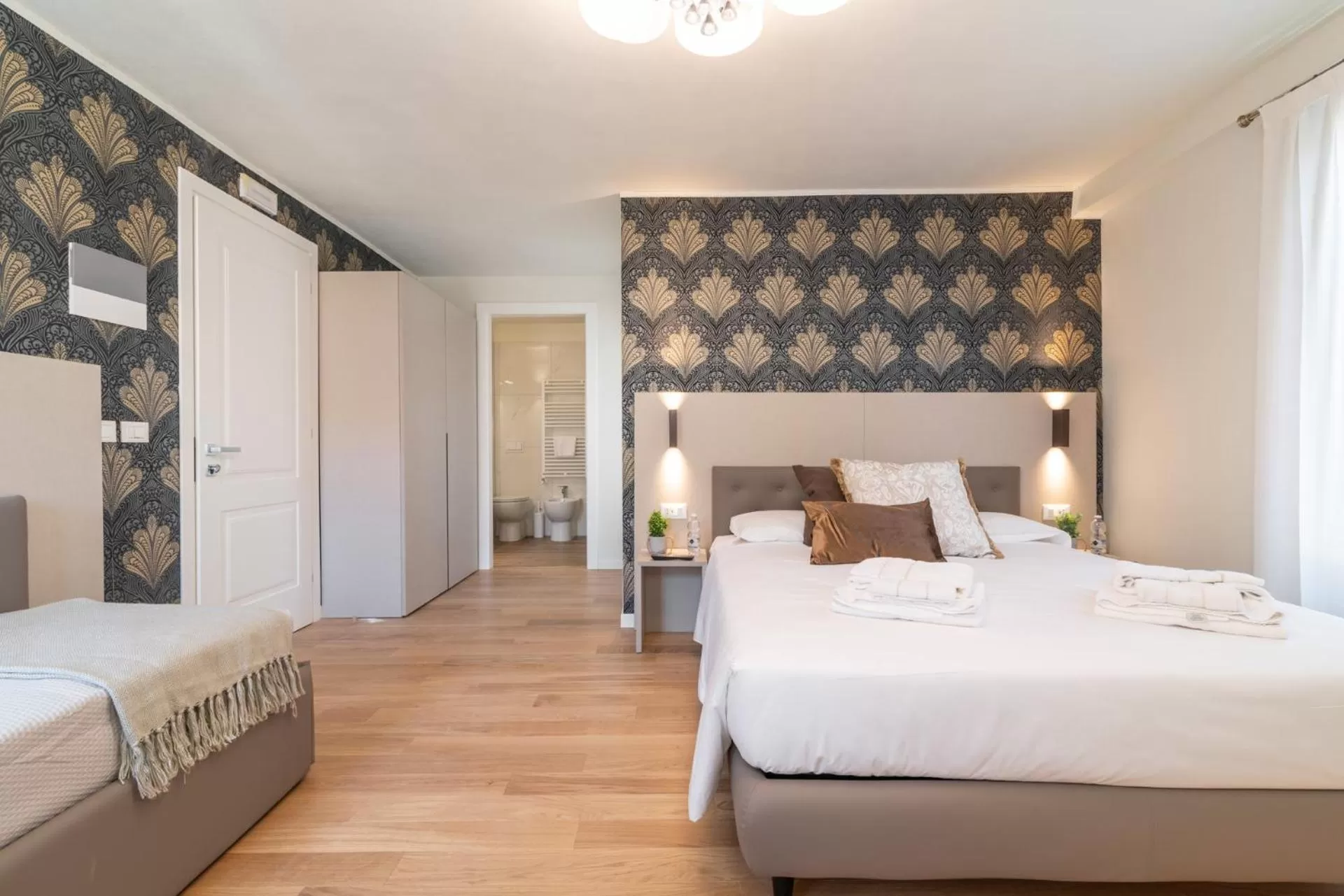 Bed in Hotel Grifoni