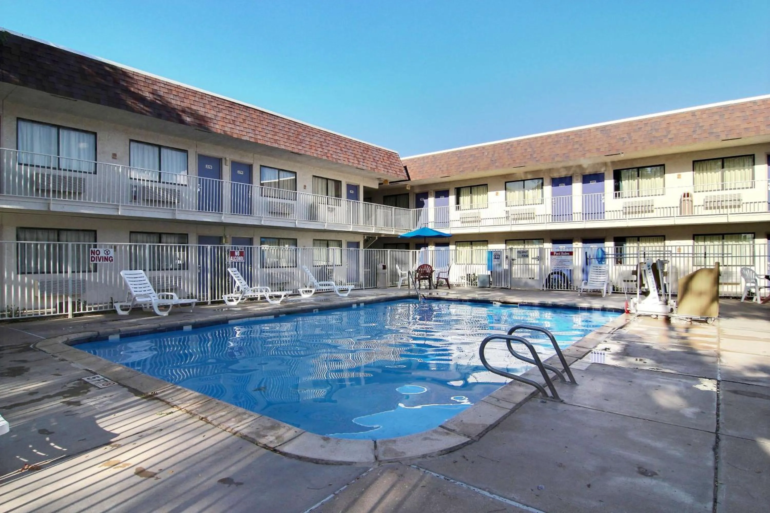 On site in Motel 6-Lubbock, TX