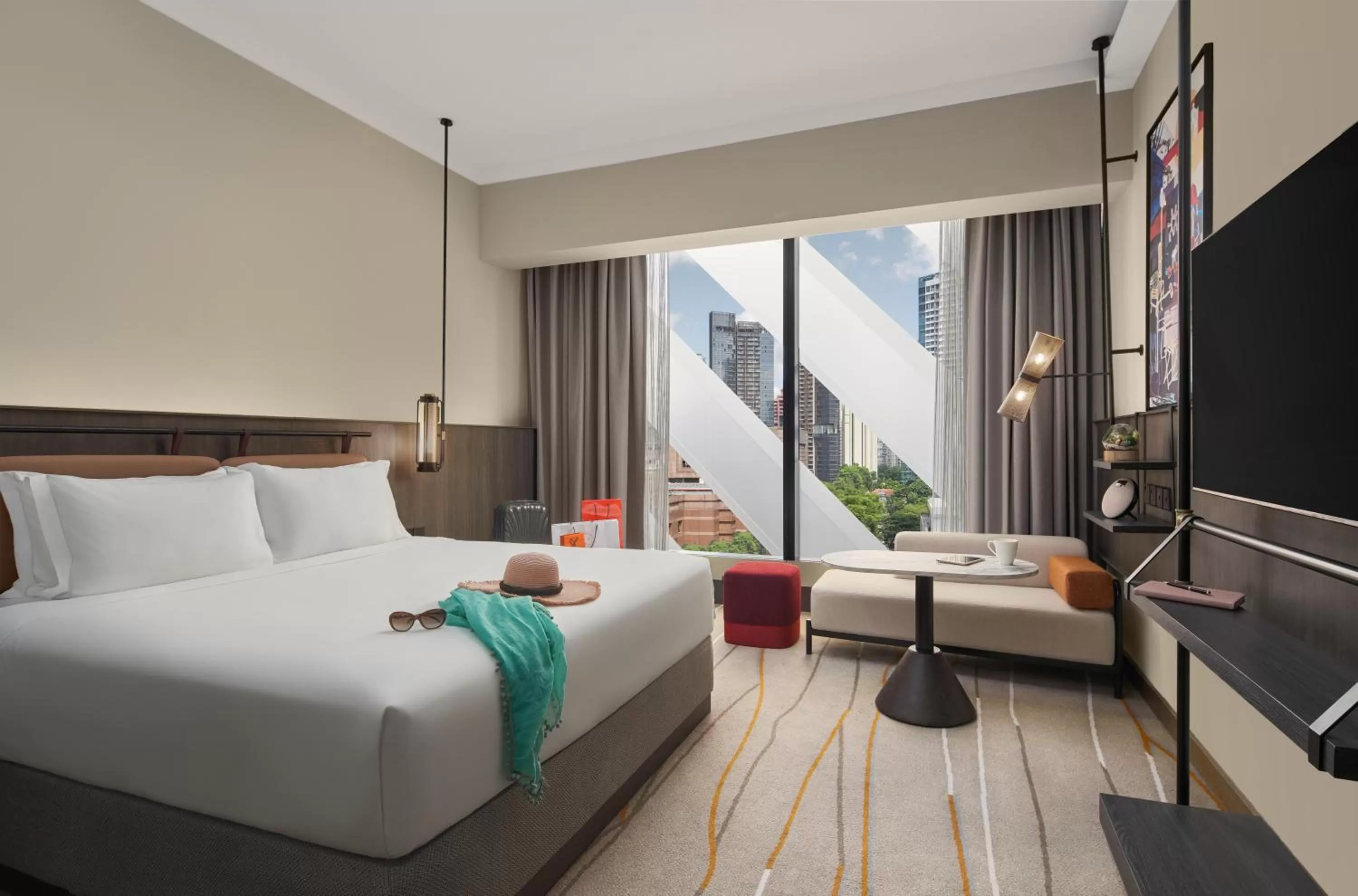 Bedroom, Bed in Pullman Singapore Orchard