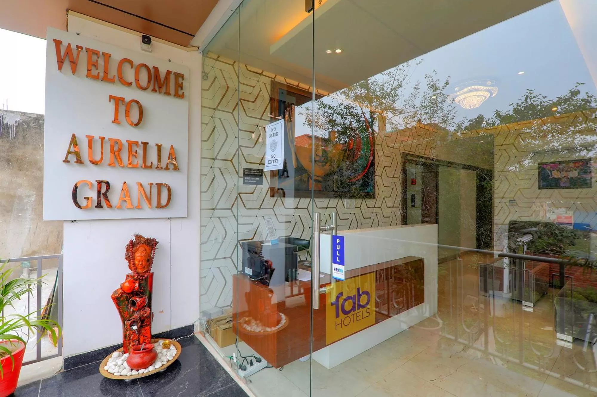 Lobby or reception, Lobby/Reception in FabHotel Aurelia Grand