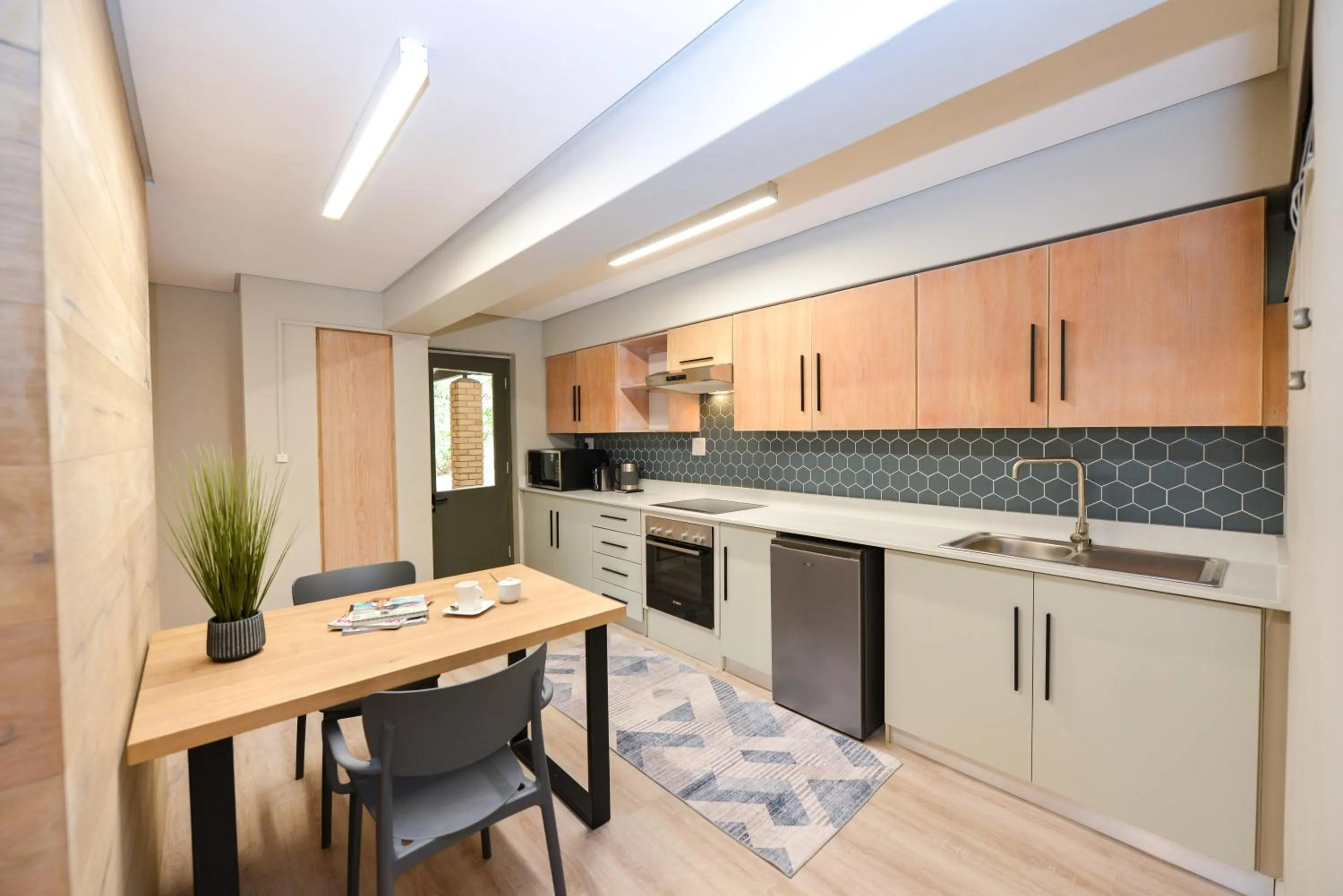 Kitchen or kitchenette in All Africa House (University Of Cape Town)