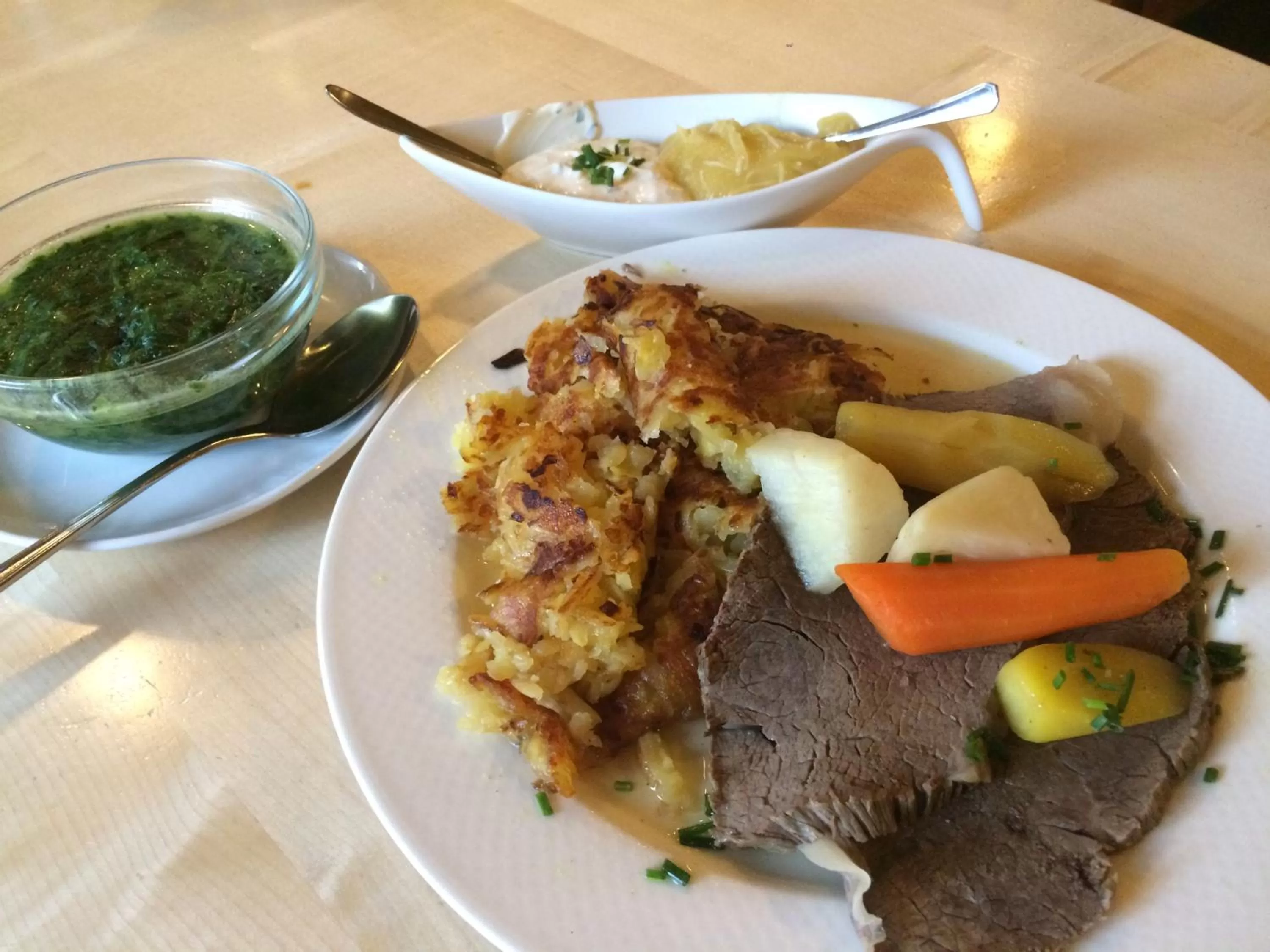 Food close-up in Gasthof Schwabl Wirt