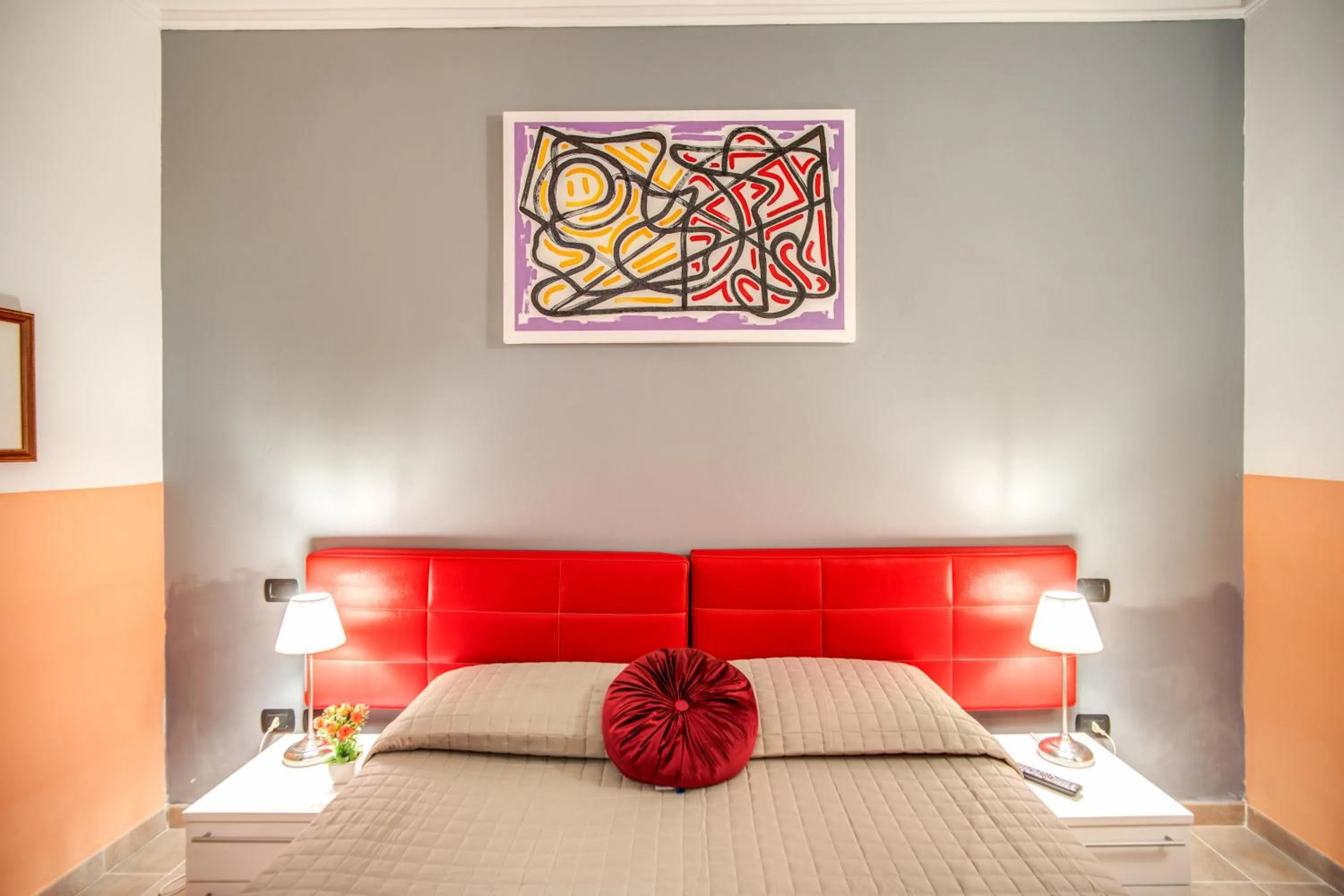 Bedroom, Bed in Magnifico Rome