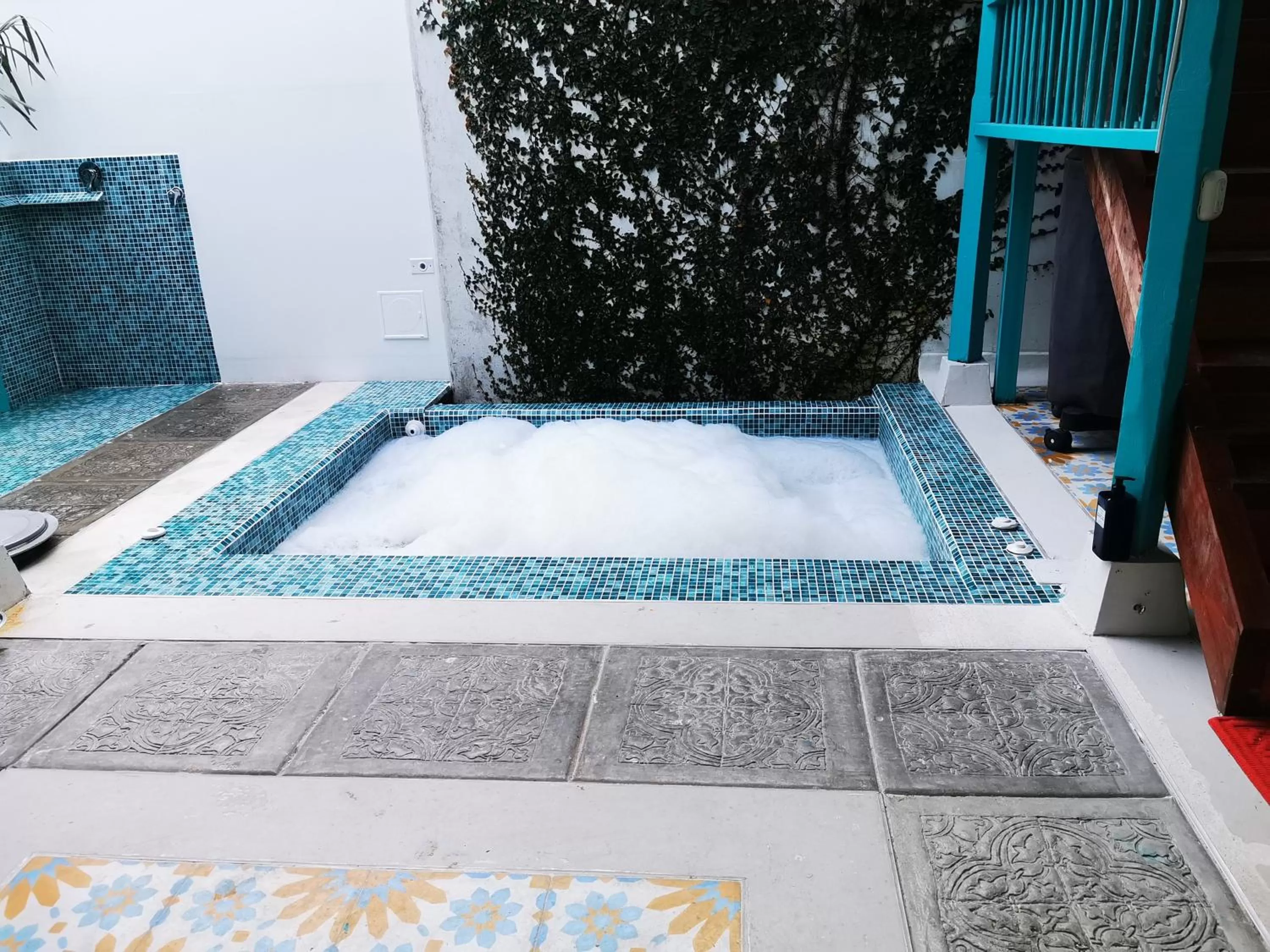 Hot Tub in Casa de las Dos Palmas