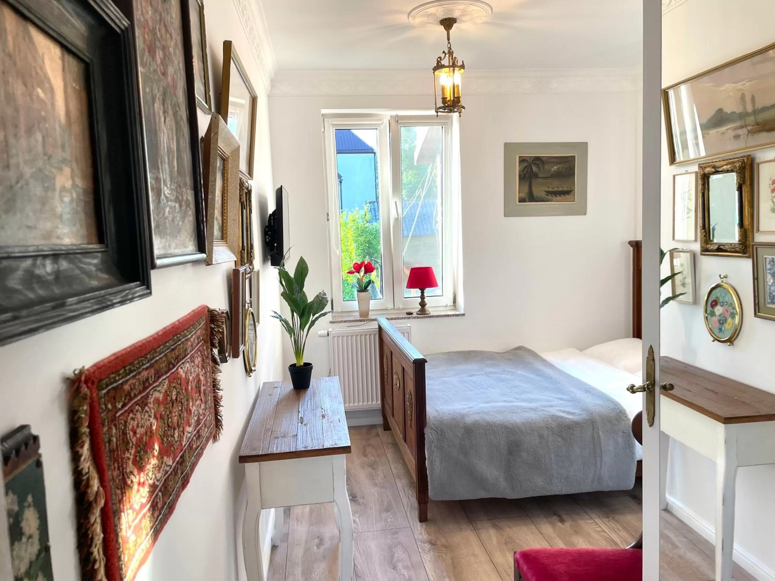 Bed in CHATA OTWARTYCH OKIENNIC Pokoje Gościnne