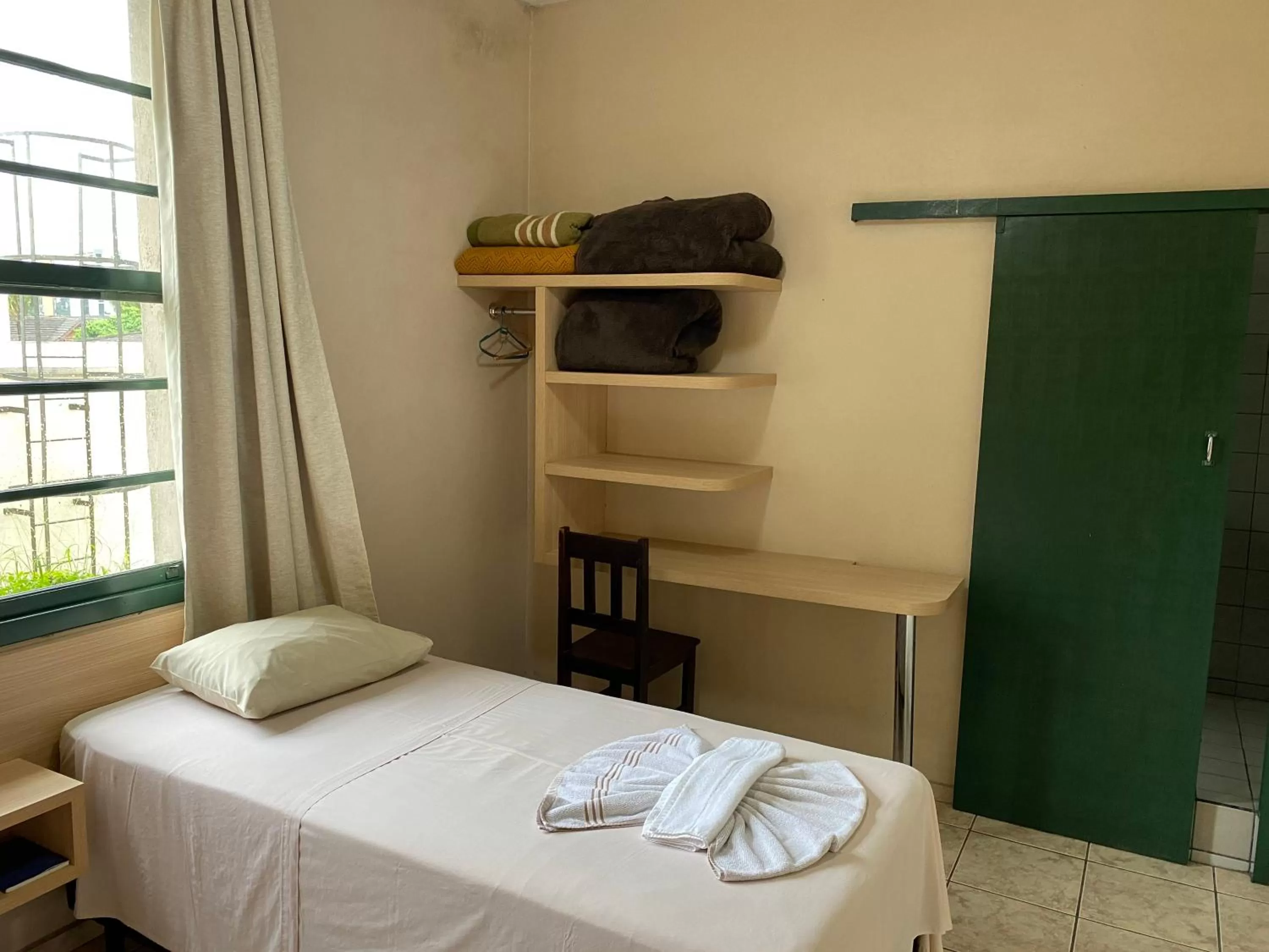 Bed in Hotel Bavarium