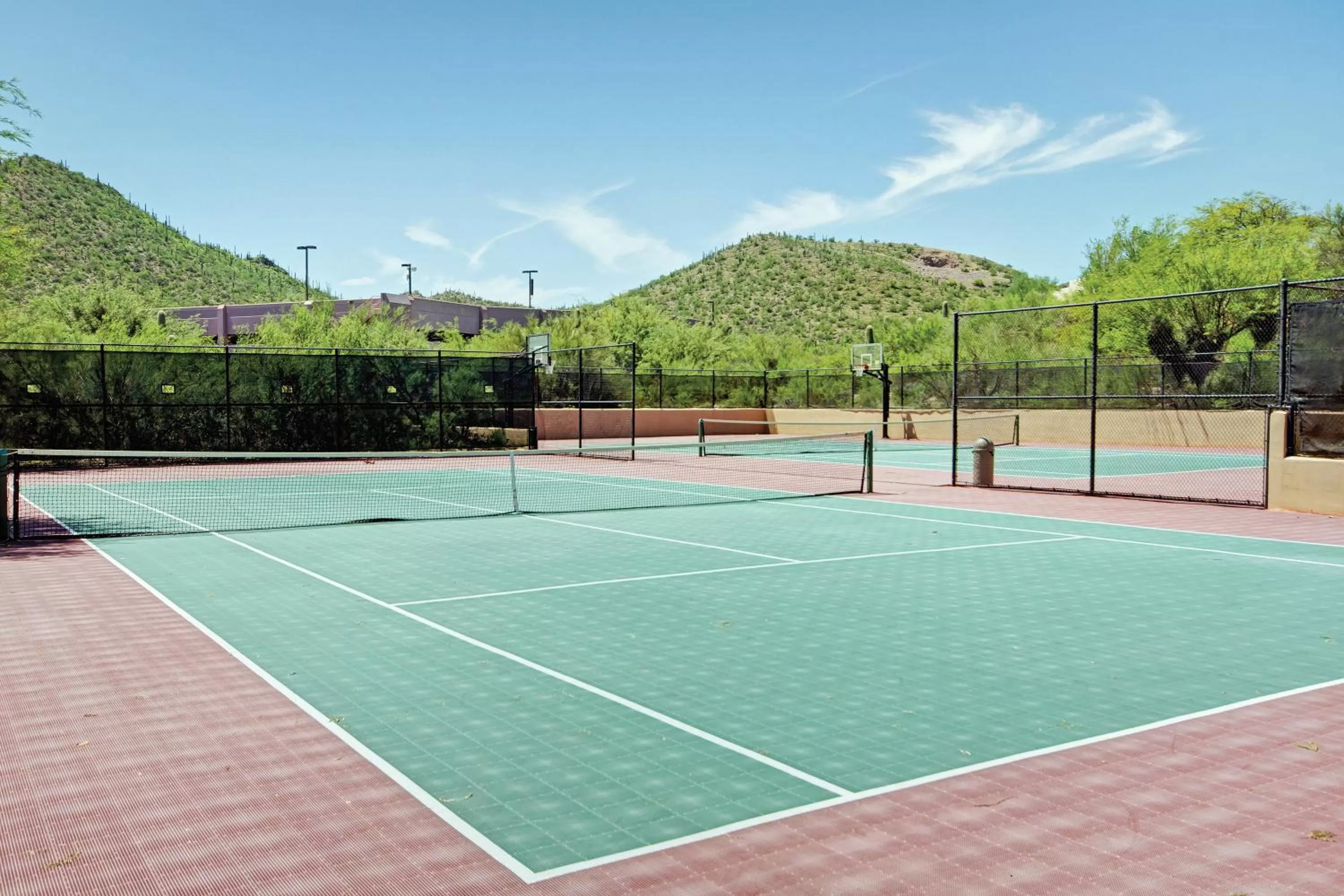 Tennis court in Starr Pass Golf Suites