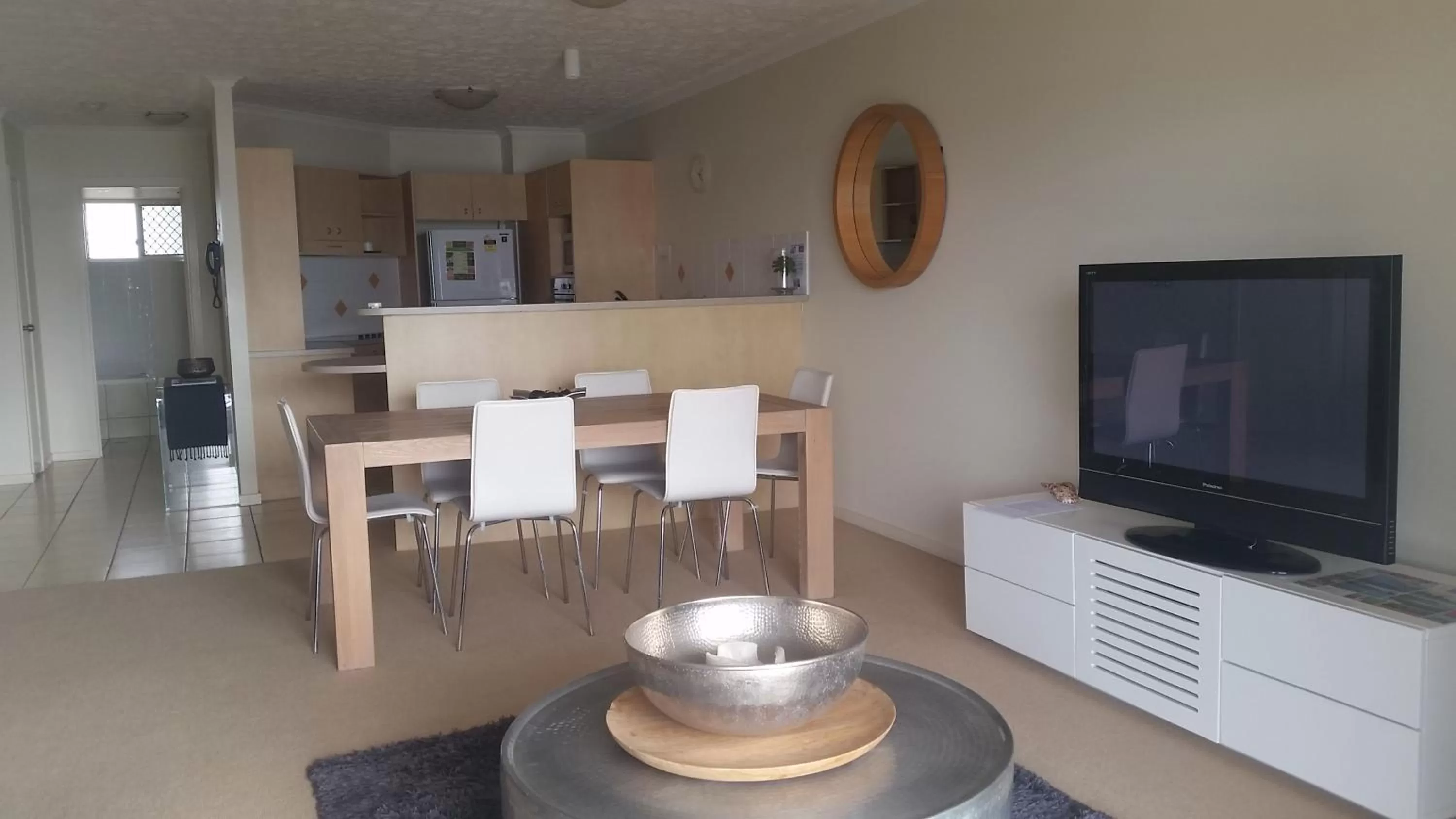 Dining area in Moorings Beach Resort