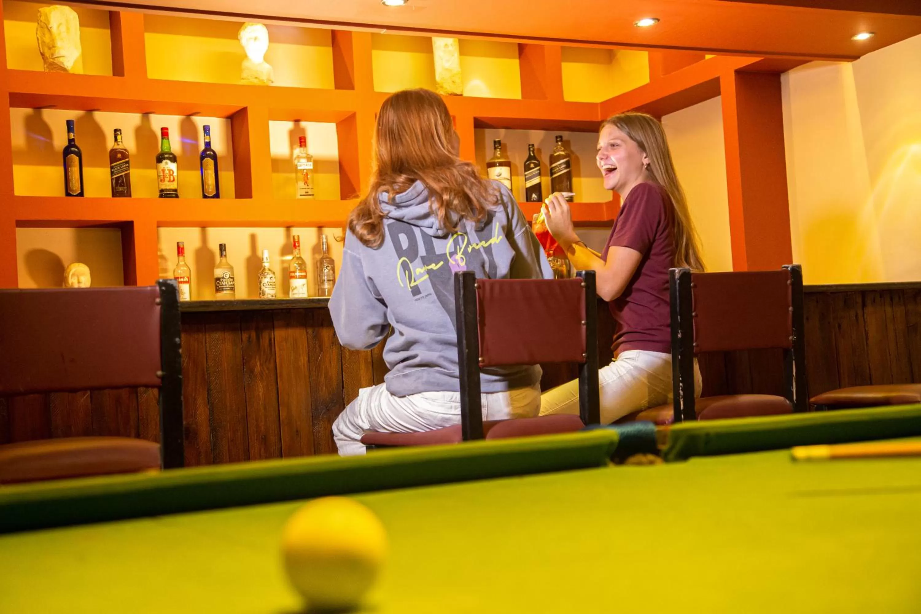 People in Grand Hotel Madaba