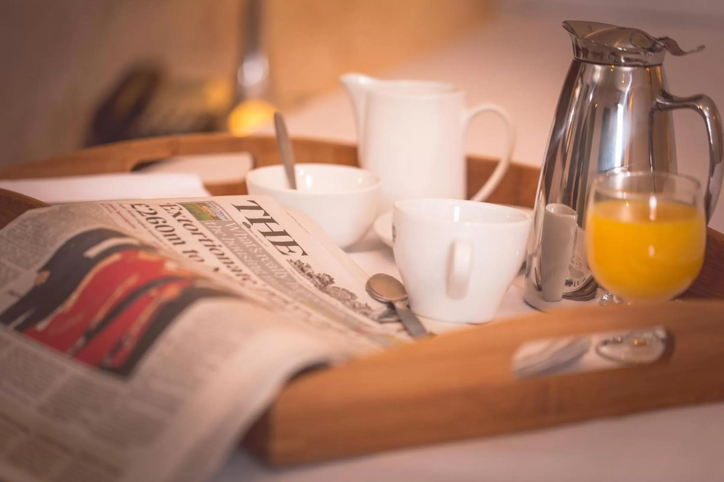 Continental breakfast in The Malone Hotel