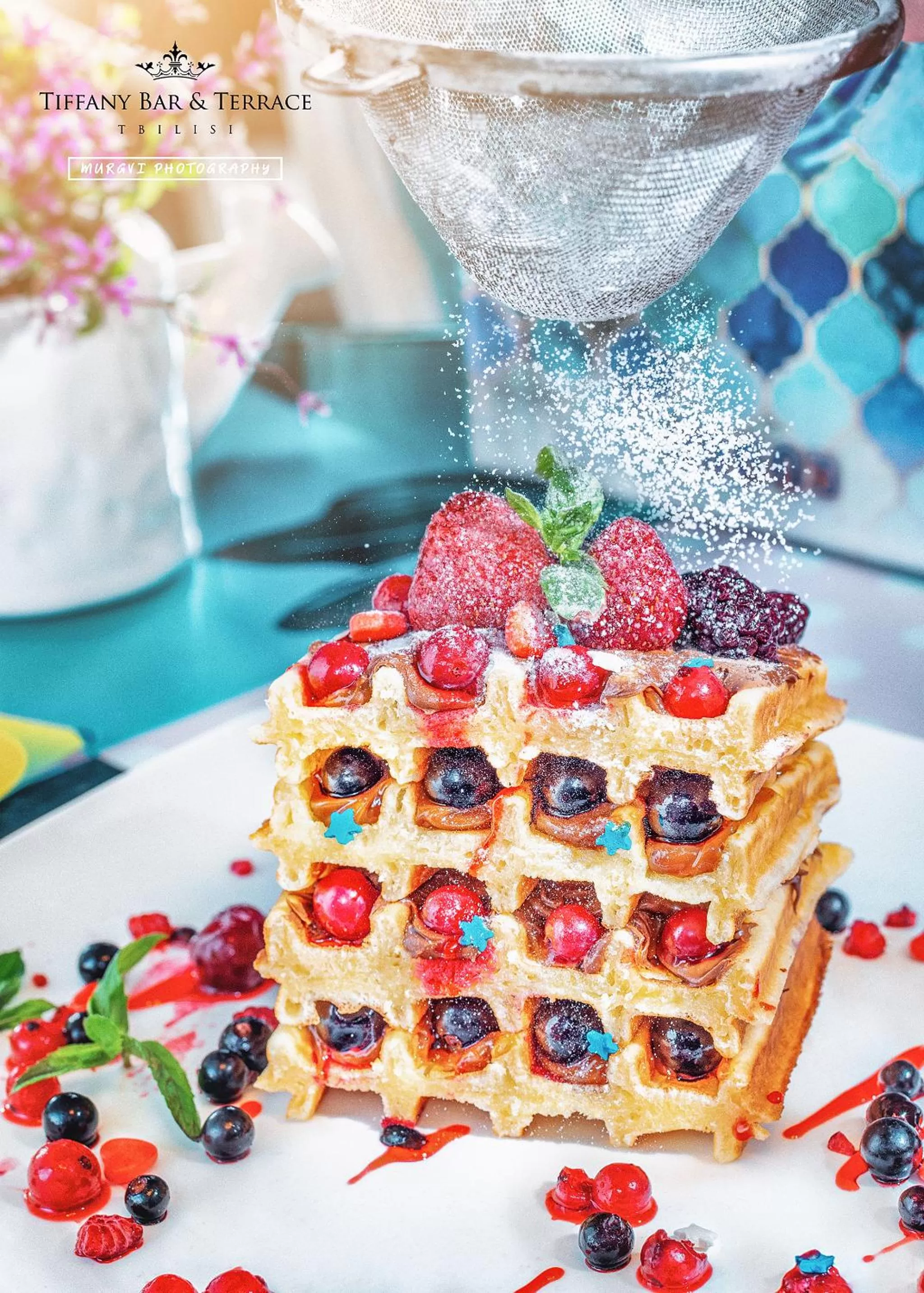 Food and drinks in River Side Hotel Tbilisi