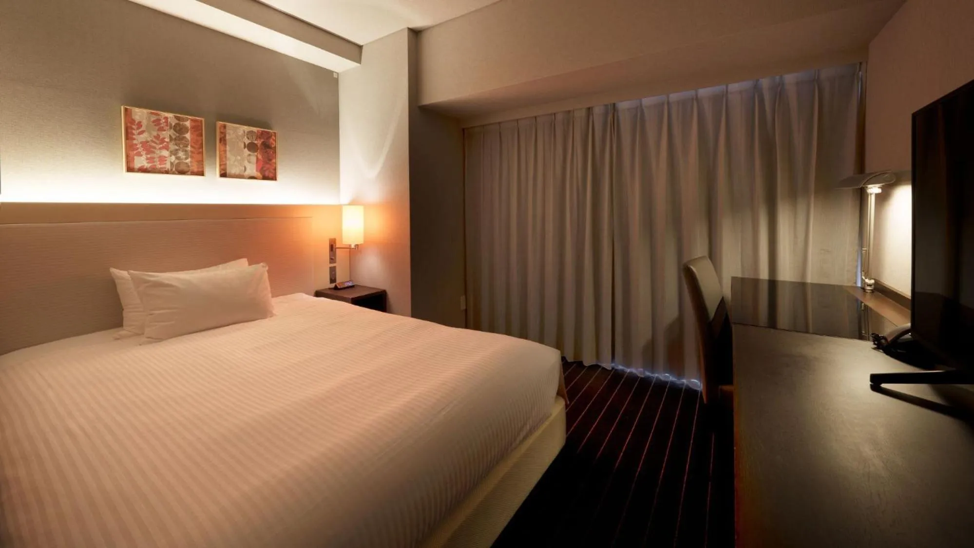 Photo of the whole room, Bed in Hotel Forza Oita