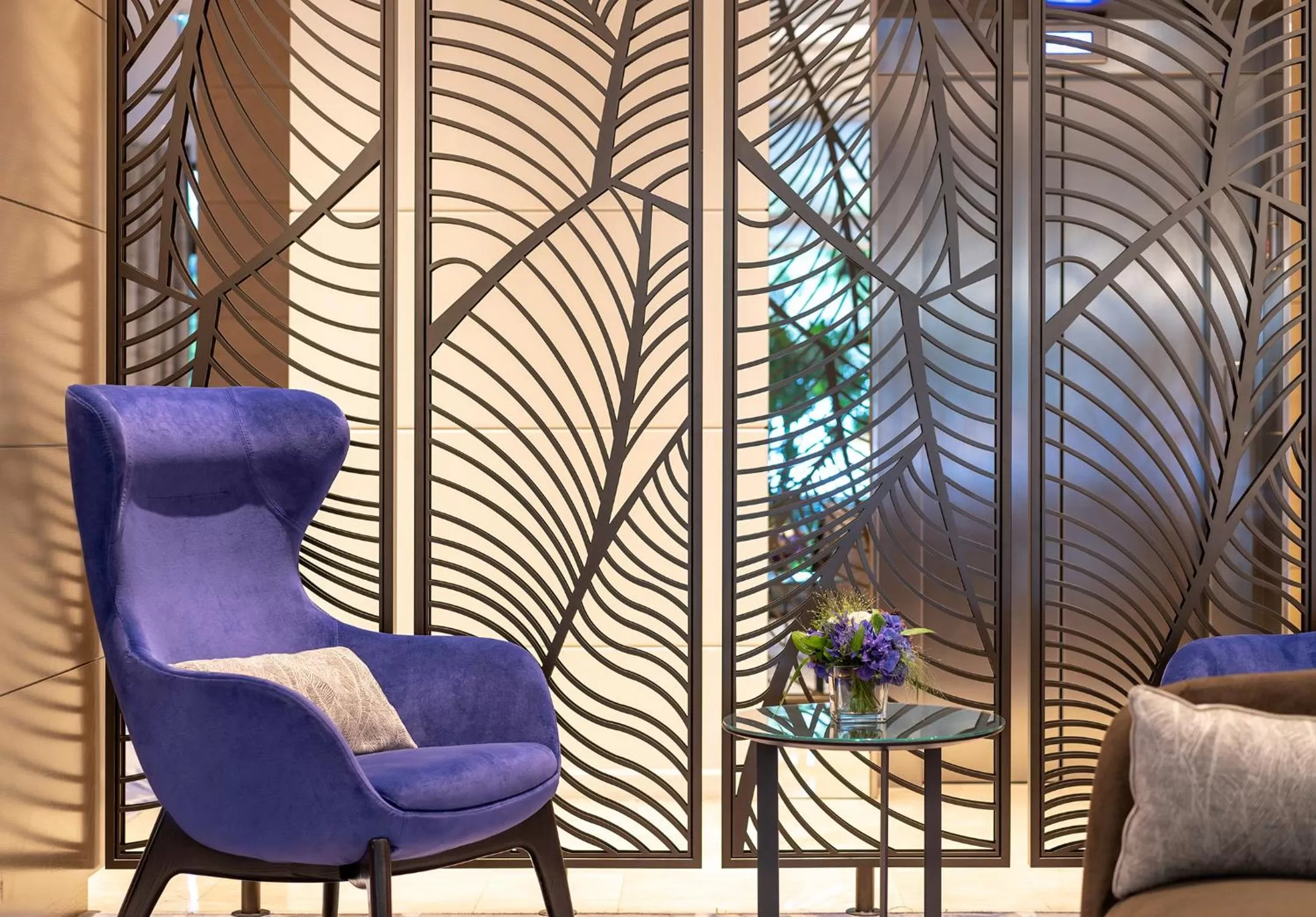 Living room in Garden-Elysée