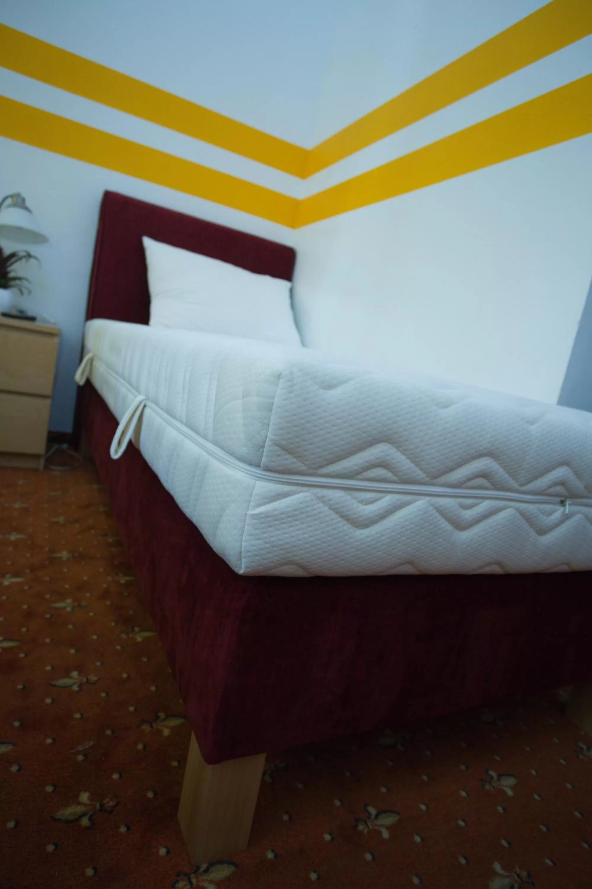 Bed in Hotel City Residence