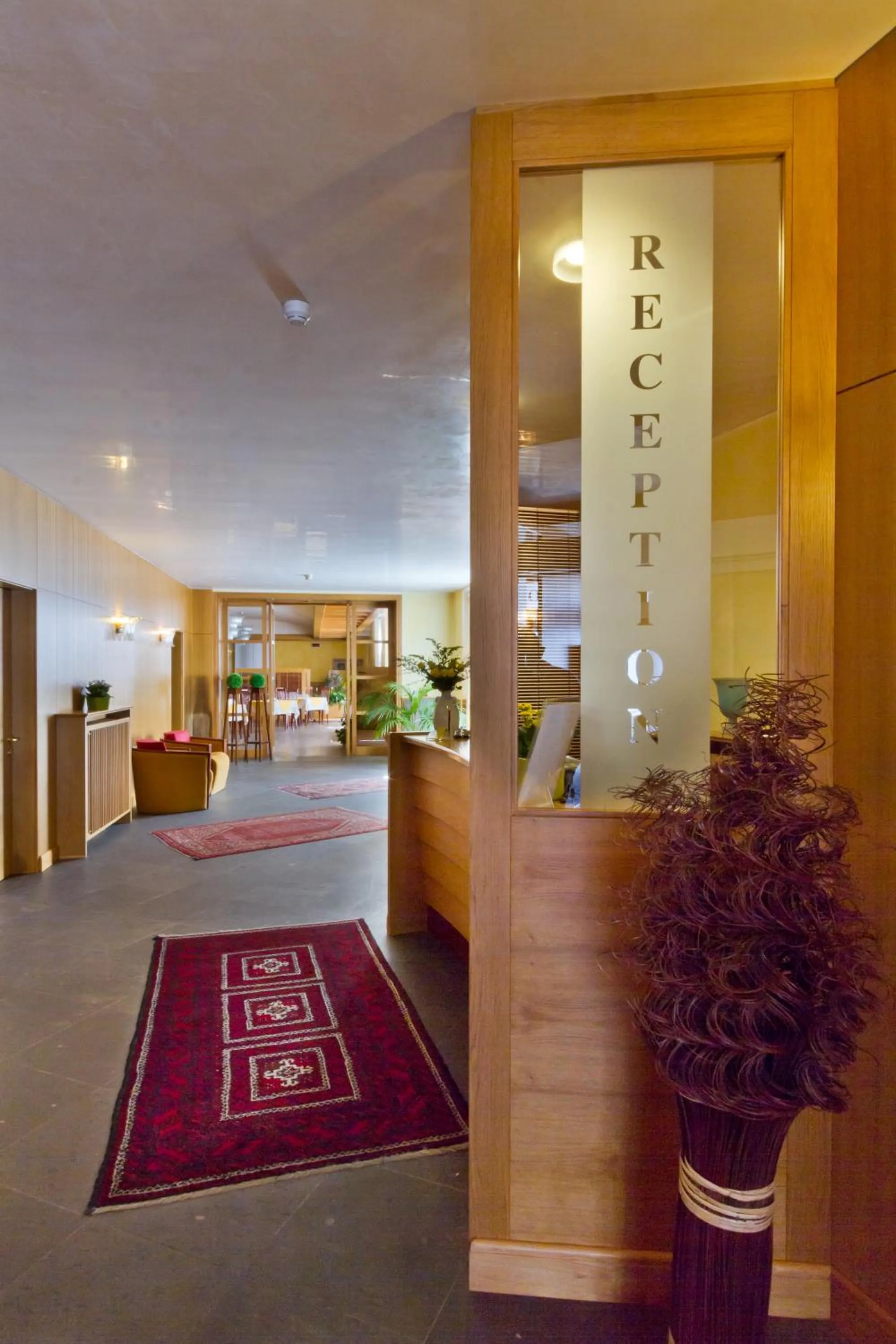 Lobby or reception in Albergo Roma