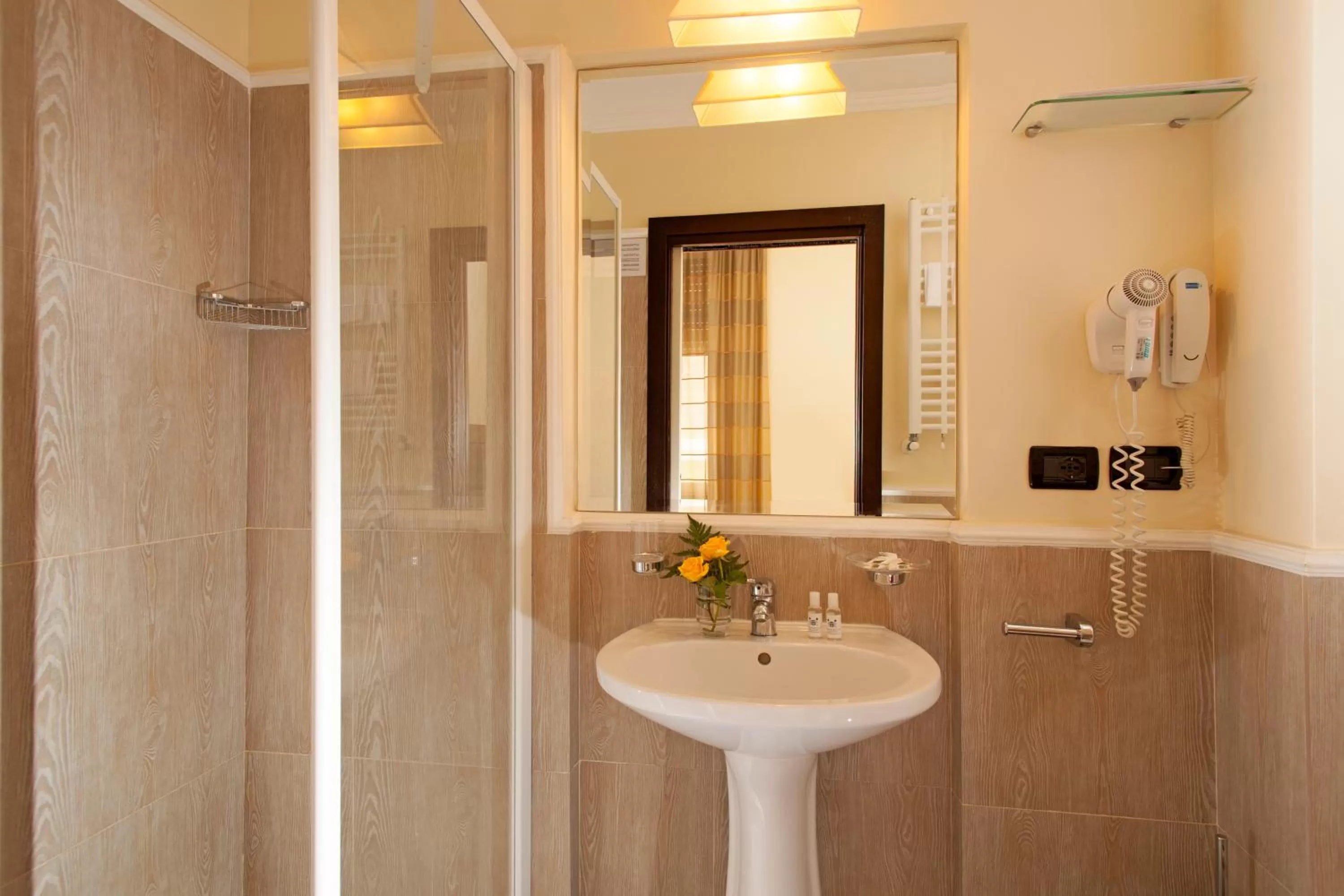 Shower in Hotel Buenos Aires