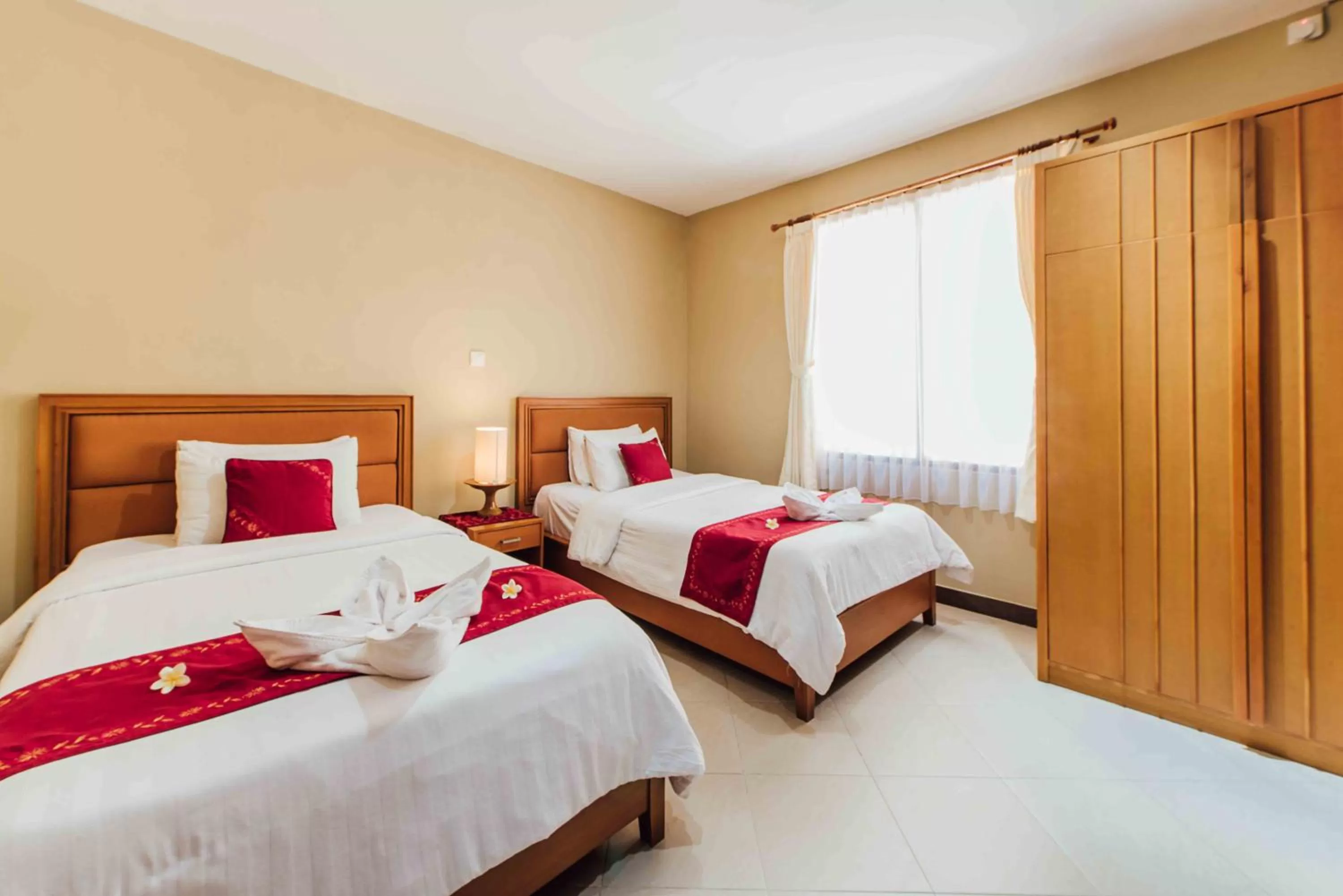 Bedroom, Bed in Kuta Puri Bungalows, Villas and Resort